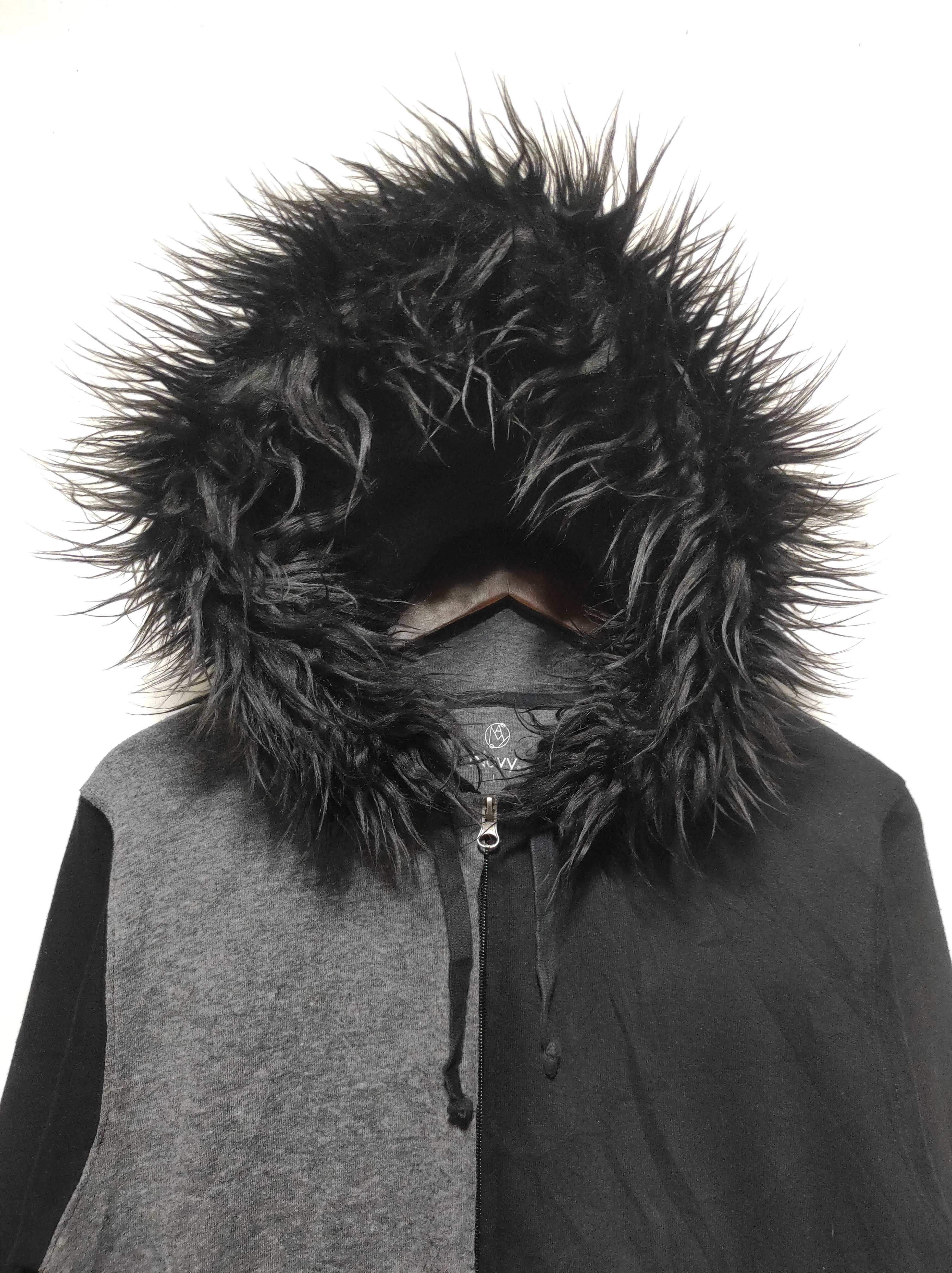 Hysteric Glamour Navy Zip Fur Hoodie i6w9 LBG style Size US M / EU 48-50 / 2 - 3 Thumbnail