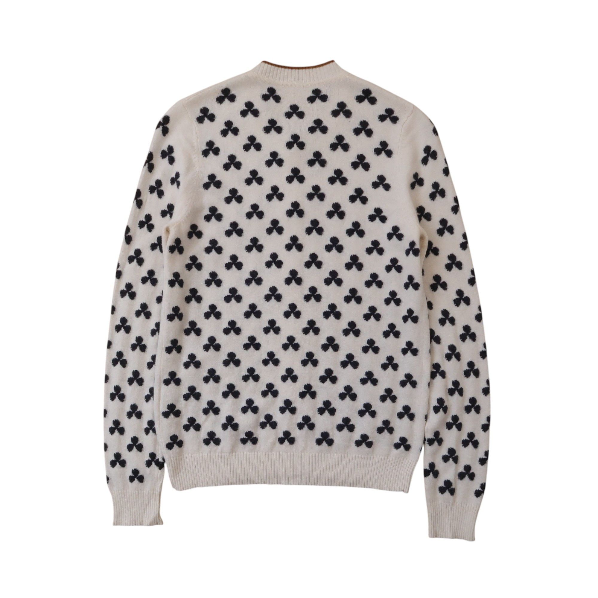 Hermes Hermes Margiela Era Ecru White Clover Cardigan Cashmere Size US S / EU 44-46 / 1 - 2 Thumbnail