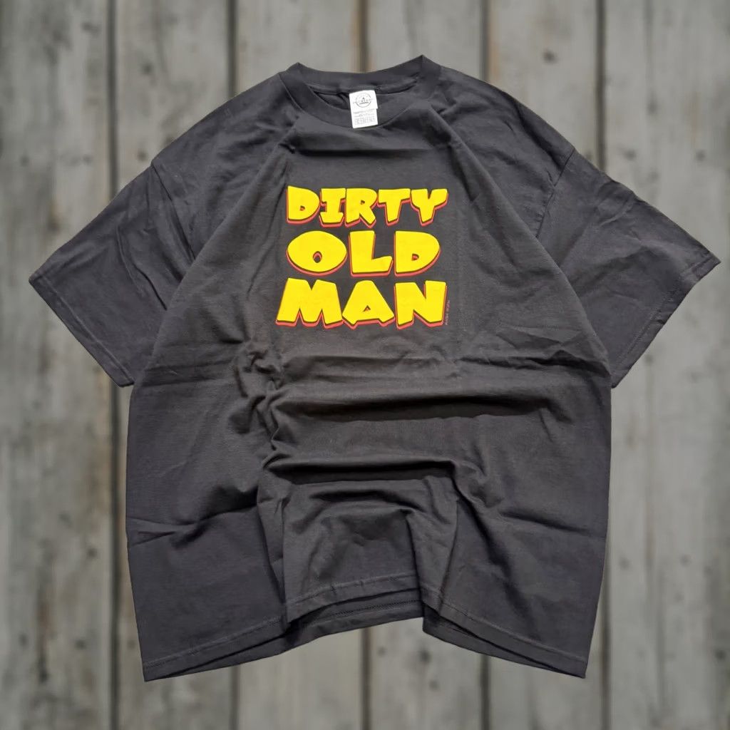 Vintage VINTAGE Delta Pro Weight T-Shirt Men XL Black 100% Cotton Meme Distressed Old Man Size US XL / EU 56 / 4 - 1 Thumbnail
