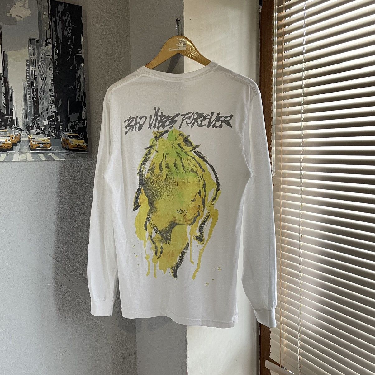 Revenge XXXTENTACION Bad Vibes Forever Royalty White Longsleeve Size US M / EU 48-50 / 2 - 1 Thumbnail