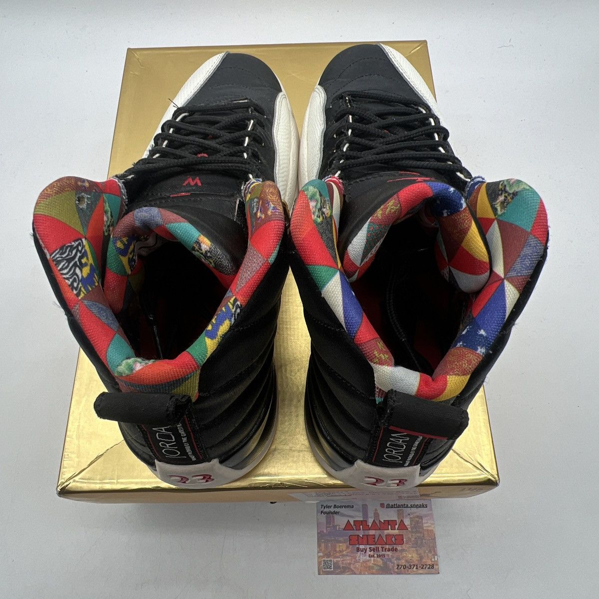 Sneakers Jordan 12 Chinese New Year Cut Air Jordan 12 Chinese New Year