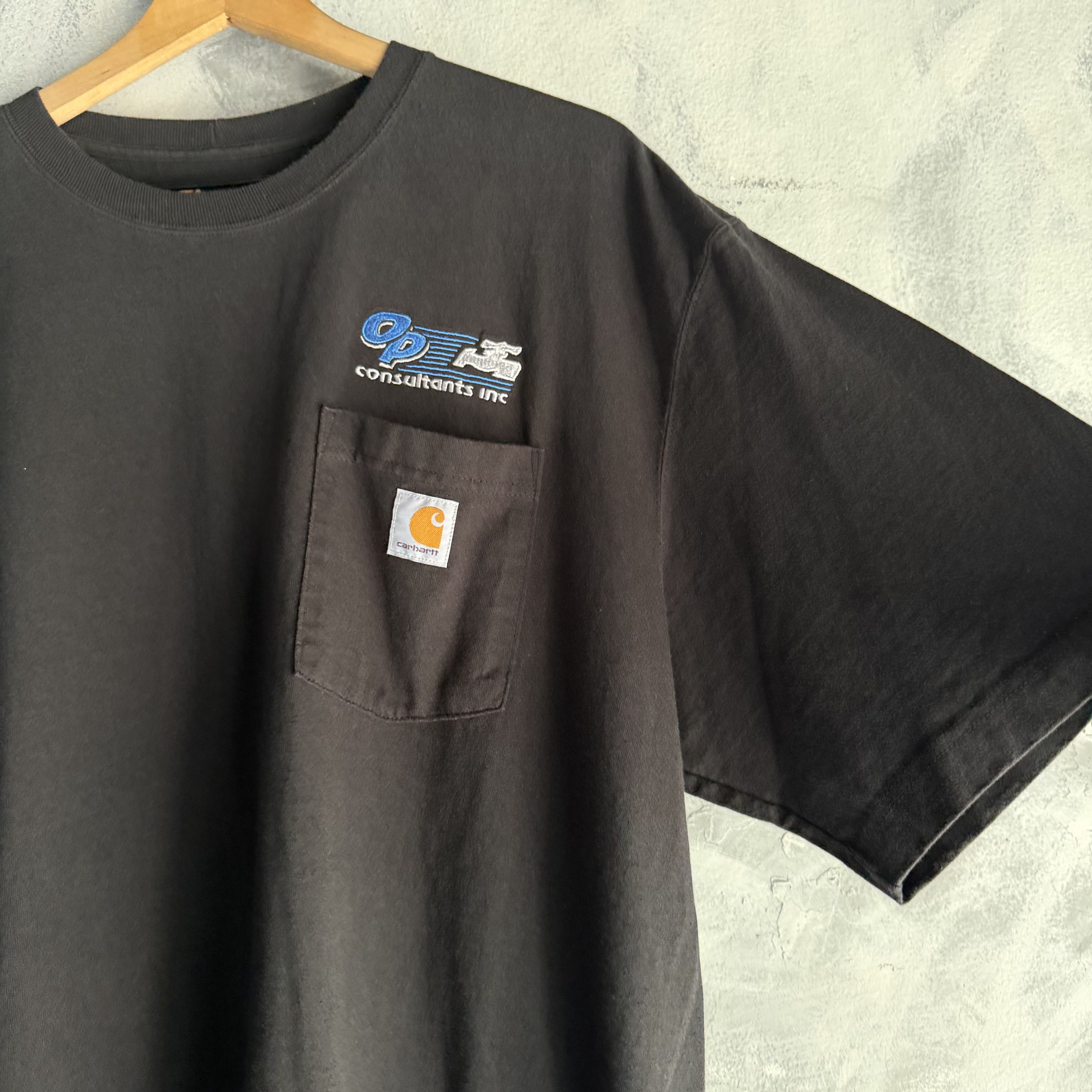 Carhartt Carhartt Pocket T Shirt Mens Original Fit Short Sleeve Size US XL / EU 56 / 4 - 3 Thumbnail