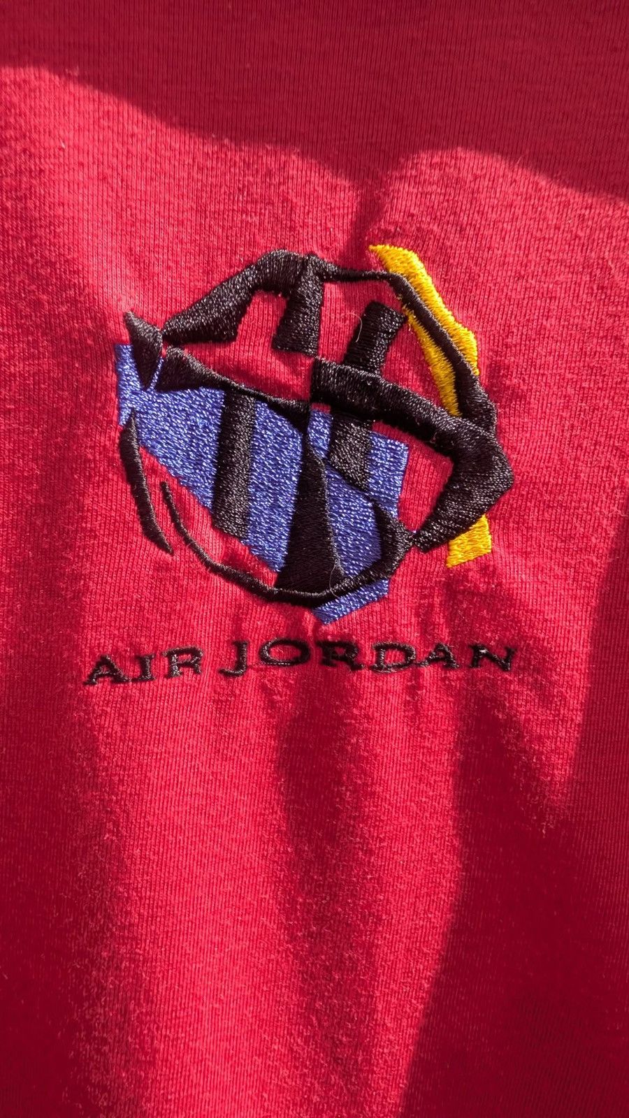 Nike Vintage 90s Nike air Jordan vest gilet sleeveless black red Size US S / EU 44-46 / 1 - 11 Thumbnail
