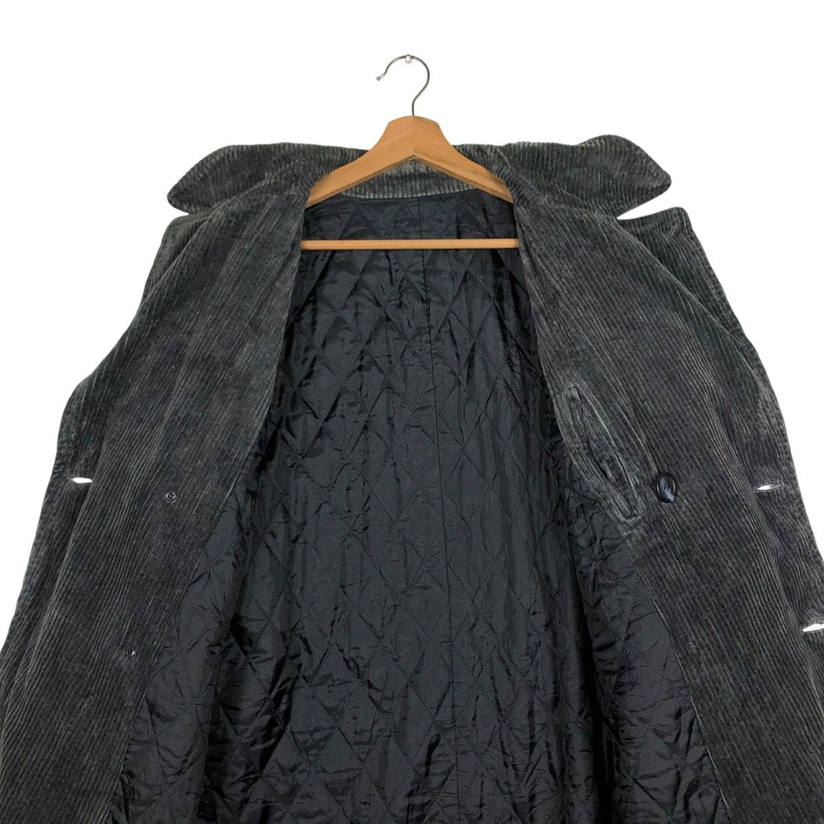 Yohji Yamamoto 🔥VINTAGE LONG JACKET CORDUROY YOHJI YAMAMOTO AAR Size US L / EU 52-54 / 3 - 14 Thumbnail