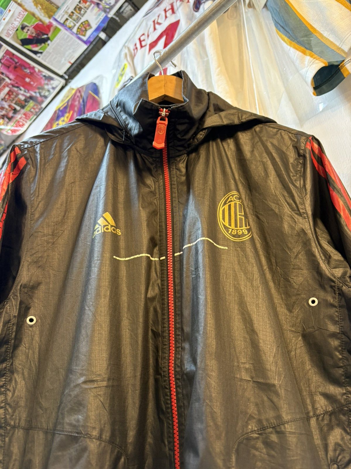 Adidas AC Milan Tracksuit Size US XL / EU 56 / 4 - 2 Thumbnail