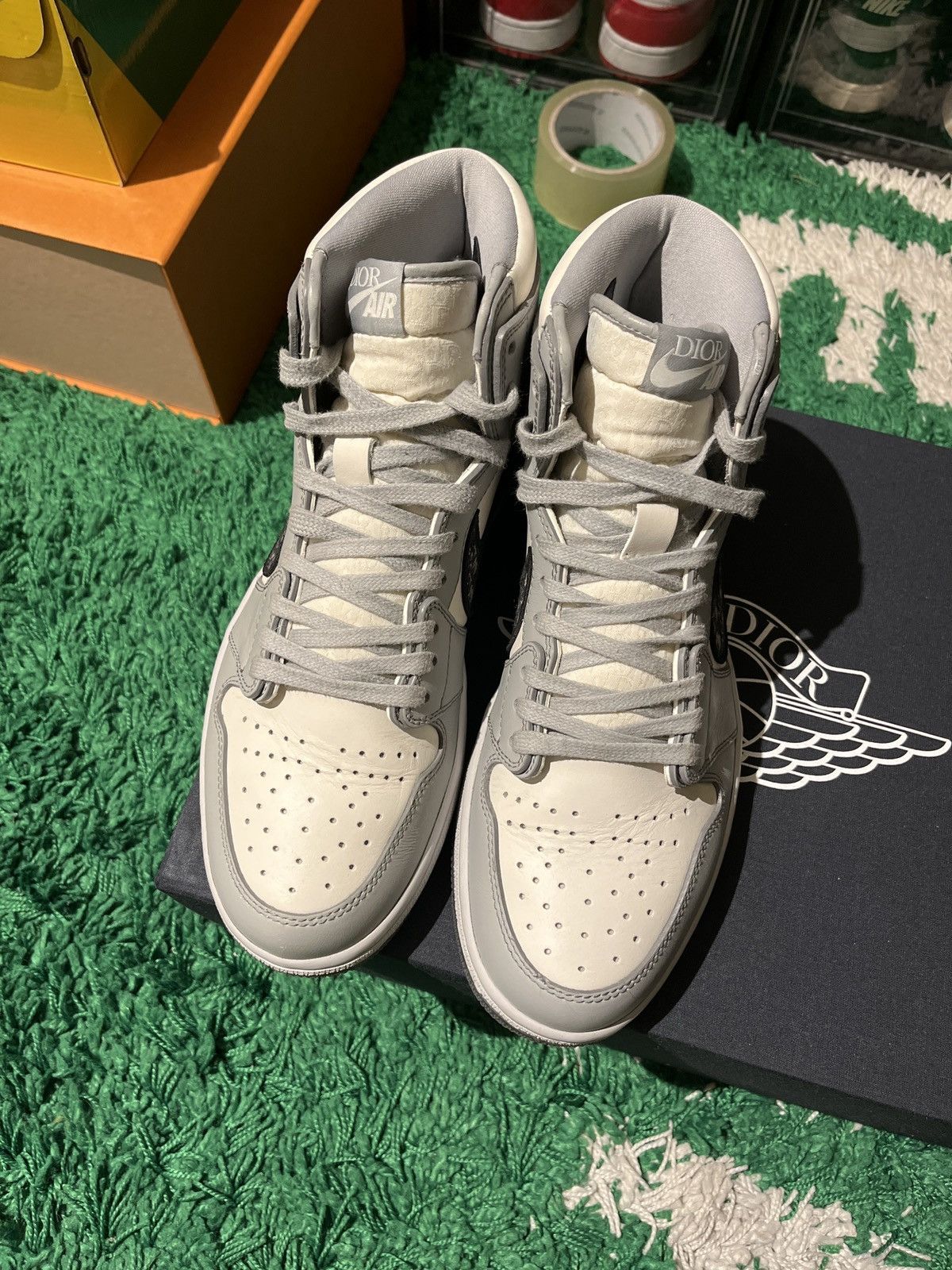 Dior Air Jordan 1 Dior Size US 9 / EU 42 - 4 Thumbnail