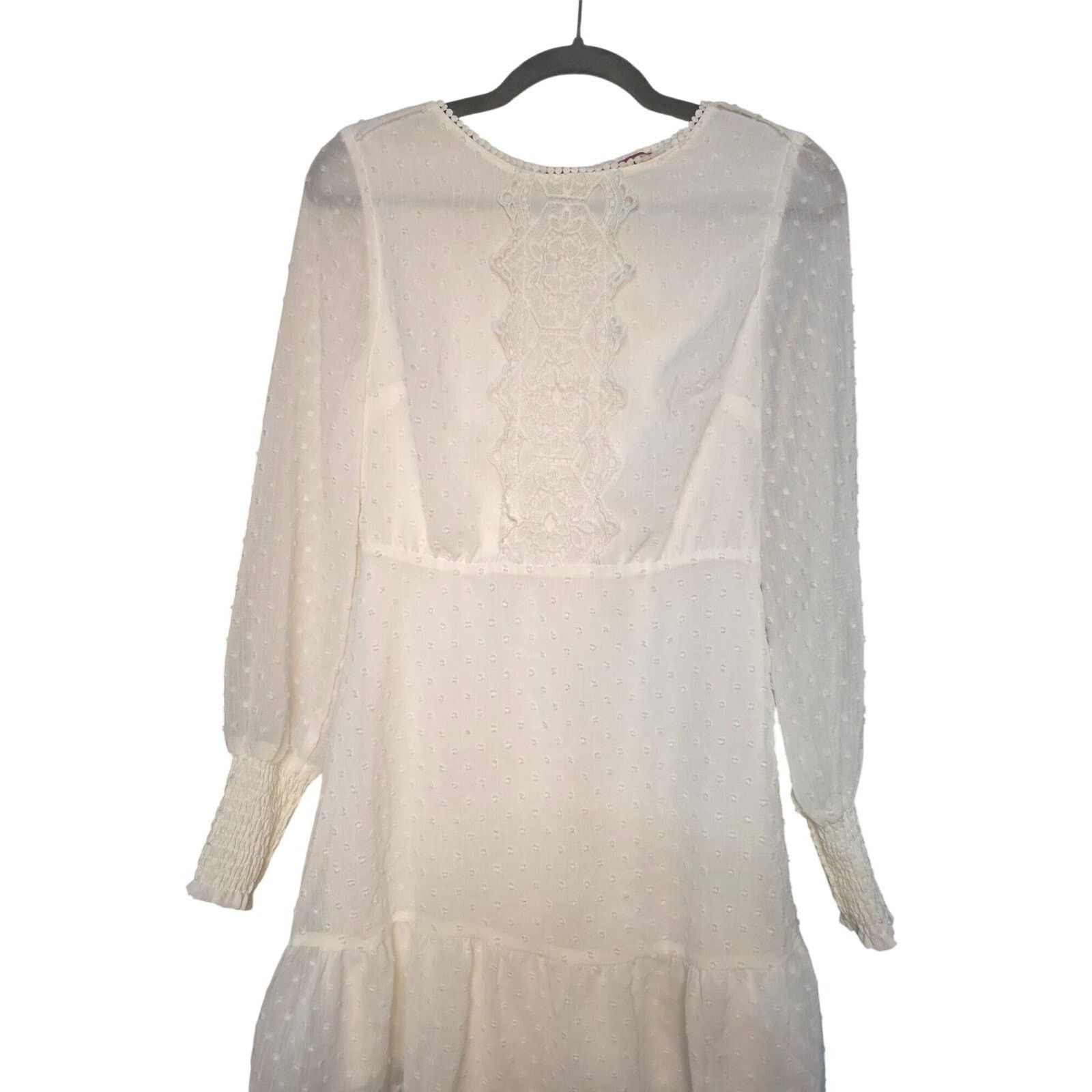 & Other Stories Andree 93763-SP Women’s White Dress Bridal Graduation Small Size S / US 4 / IT 40 - 6 Thumbnail