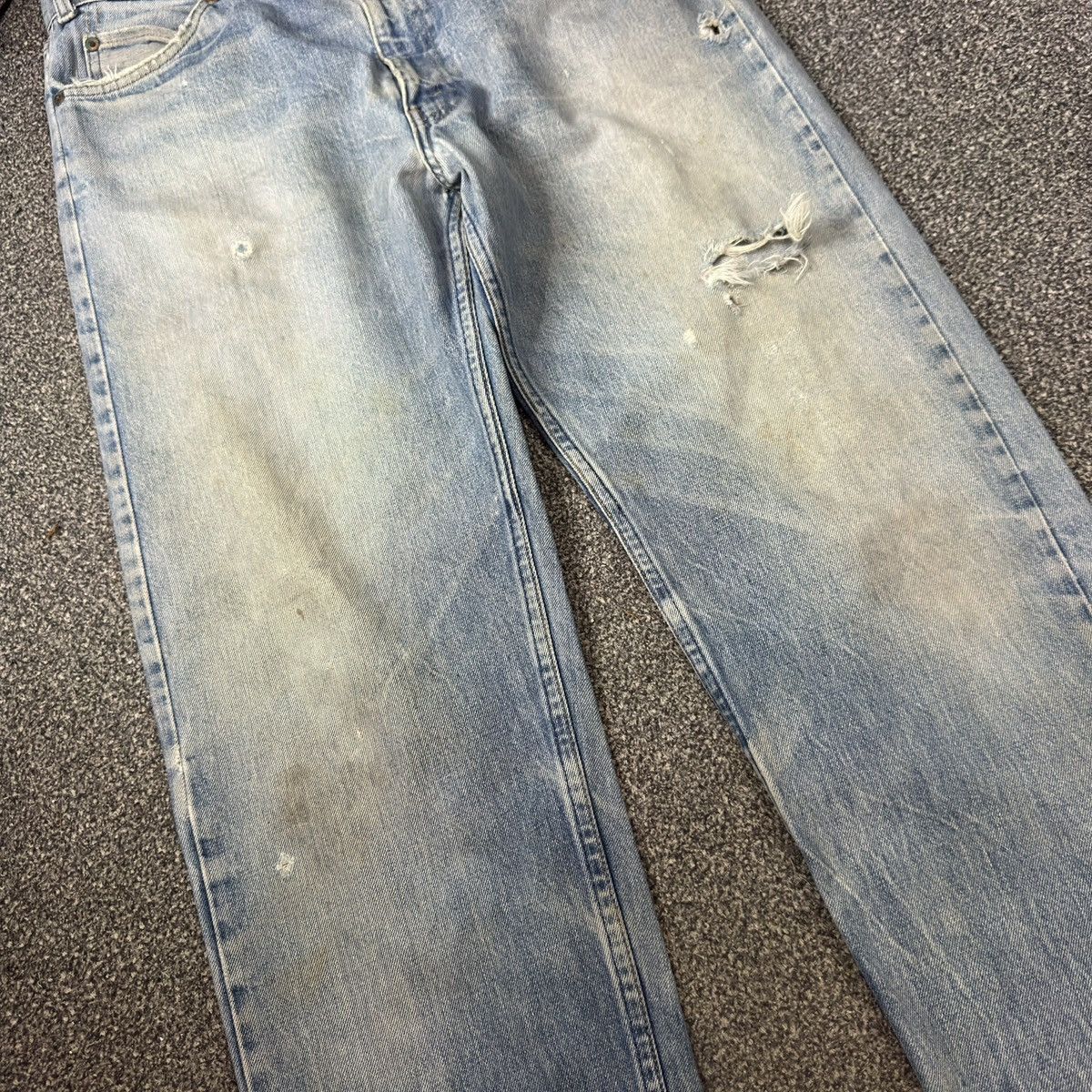 Levi's Vintage Clothing 🔥 Vintage 80s Levis 505 Orange Tab Denim W38 Made in Usa Size US 38 / EU 54 - 4 Thumbnail