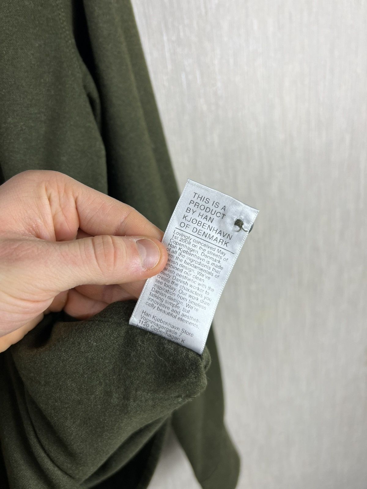 Han Kjobenhavn Archival Han Kjøvenhavn public shirt wool over shirt army Size US M / EU 48-50 / 2 - 15 Thumbnail