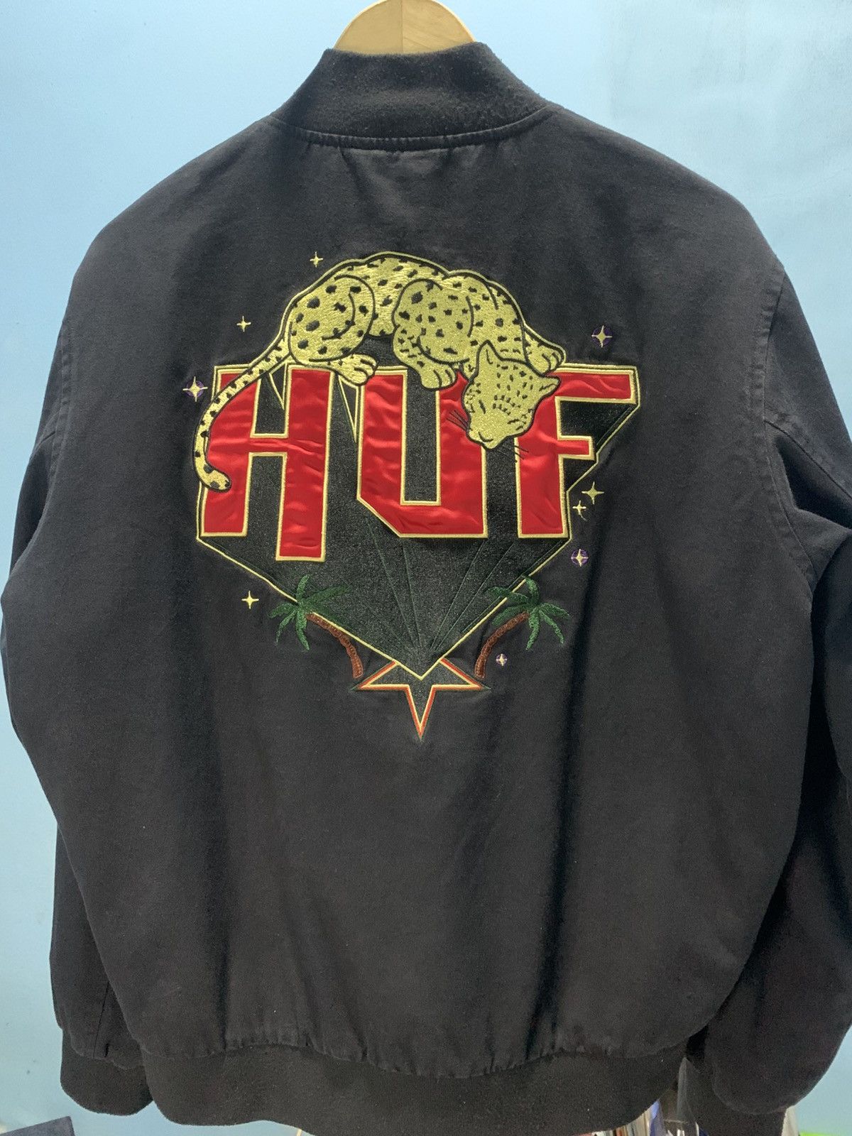Huf HUF BOMBER JACKET Size US L / EU 52-54 / 3 - 1 Thumbnail