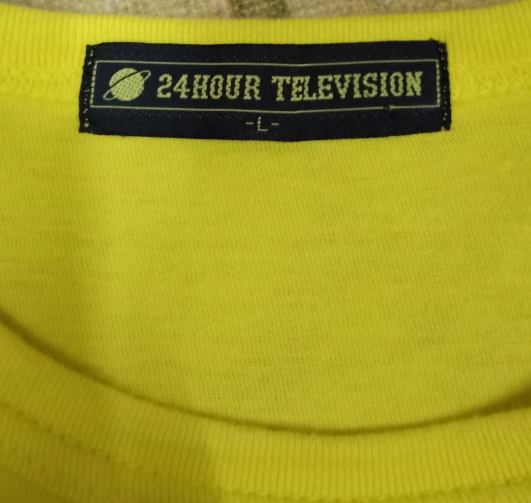 Japanese Brand × Vintage Vintage 90s 24 Hour Television by Yu Nagaba T-shirt Size US M / EU 48-50 / 2 - 10 Thumbnail