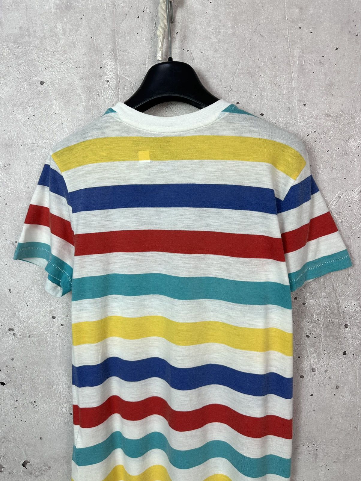 Polo Ralph Lauren × Ralph Lauren Polo Ralph Lauren Stripped Multicolor Short Sleeve T-shirt Size US S / EU 44-46 / 1 - 7 Thumbnail