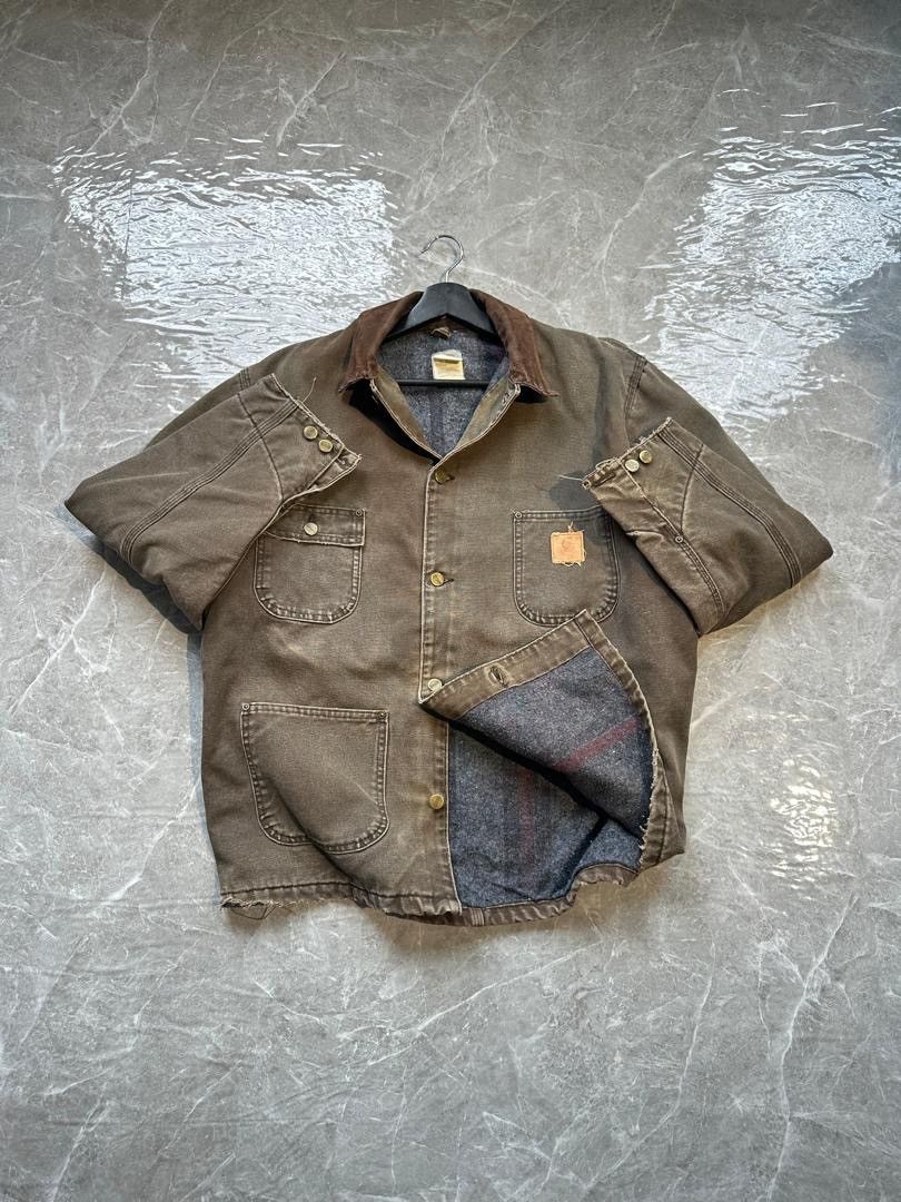 Carhartt CARHARTT BLANKET LINED CHORE JACKET Size US L / EU 52-54 / 3 - 3 Thumbnail