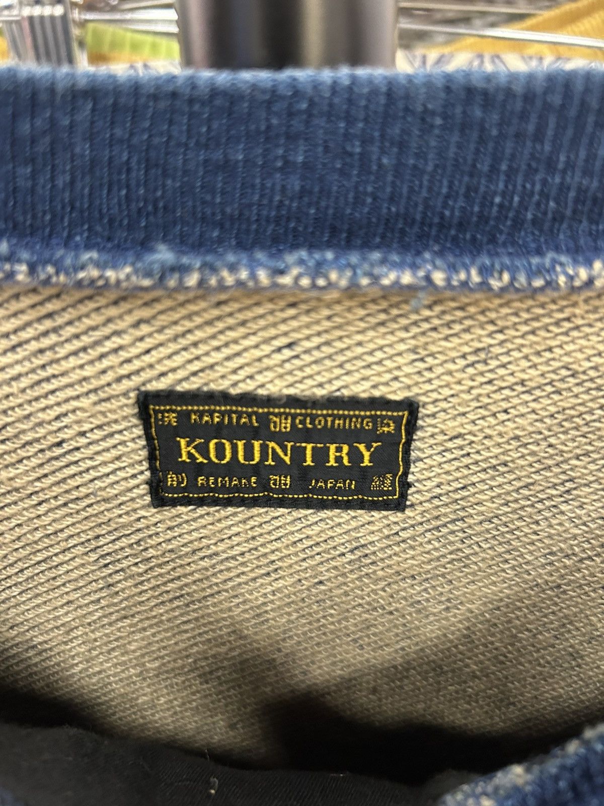 Kapital Kapital Boro Crewneck Size US S / EU 44-46 / 1 - 2 Thumbnail