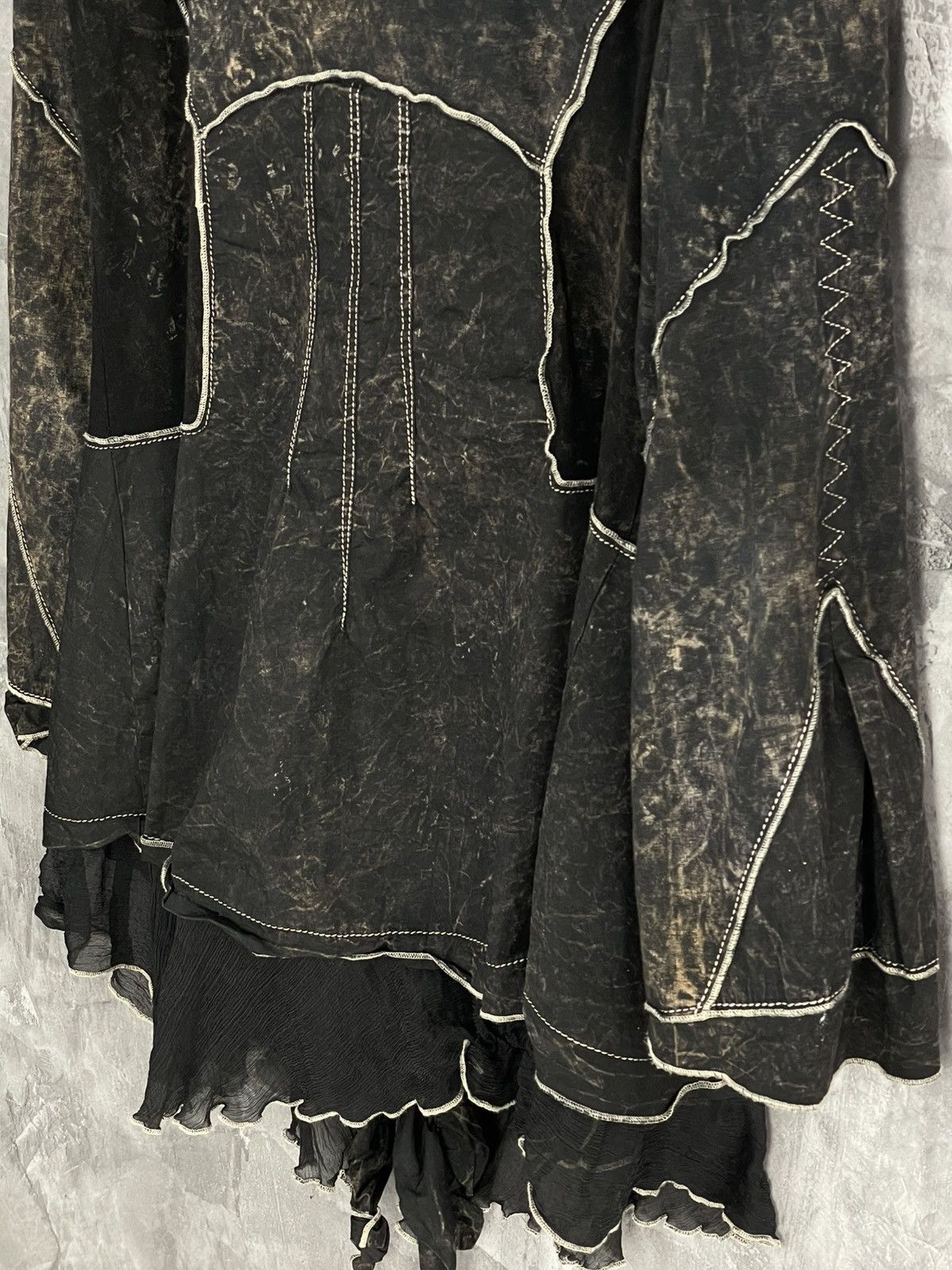 If Six Was Nine × Japanese Brand × Vintage Vintage Avant Garde IfSixWasNine Style Y2K Faded Dress Size M / US 6-8 / IT 42-44 - 13 Thumbnail