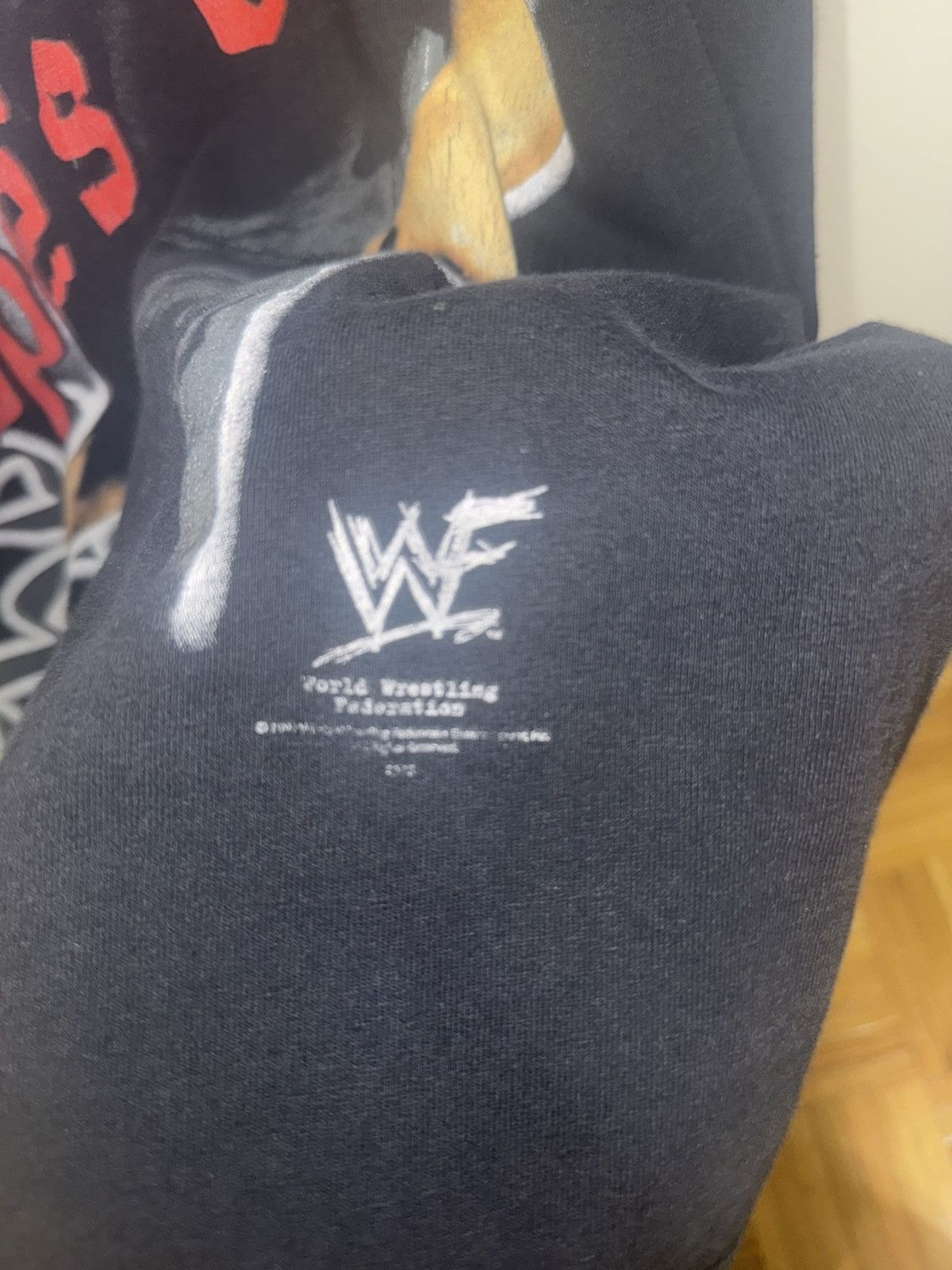 AAA Vintage WWF Rock t Size US L / EU 52-54 / 3 - 2 Thumbnail