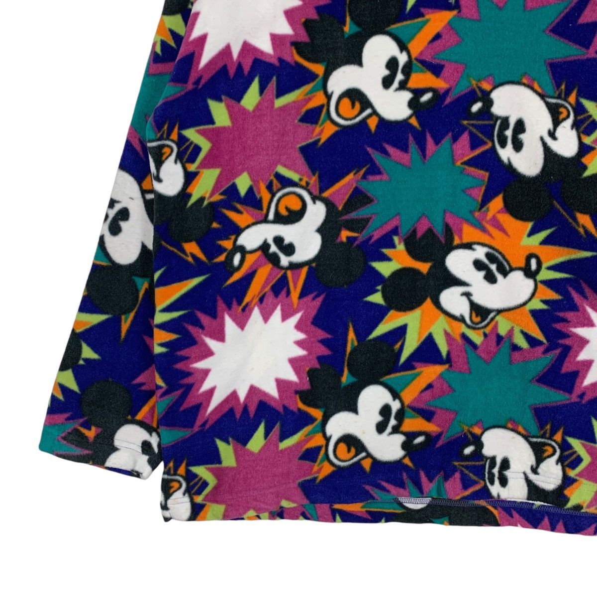 Disney Disney Mickey Mouse All Over Print Pullover Fleece #1242-C56 Size US M / EU 48-50 / 2 - 3 Thumbnail