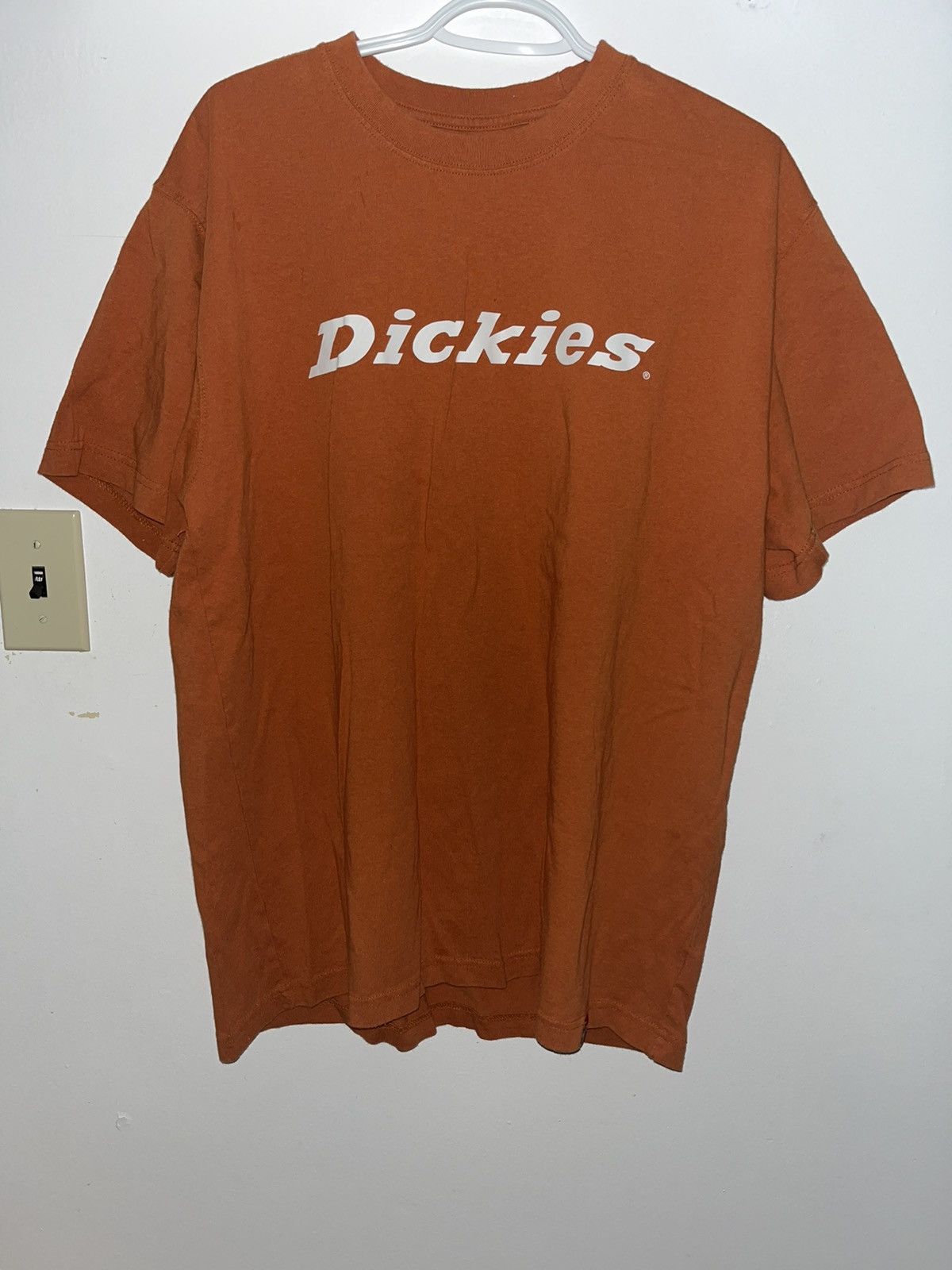 Dickies Dickies Orange Mens Large T-shirt gently worn Size US L / EU 52-54 / 3 - 1 Thumbnail