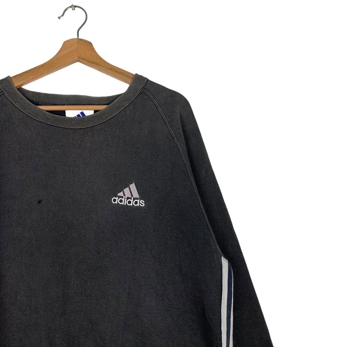 Adidas Vintage 90's ADIDAS Big Logo Sweatshirts #0736-C34 Size US M / EU 48-50 / 2 - 5 Thumbnail