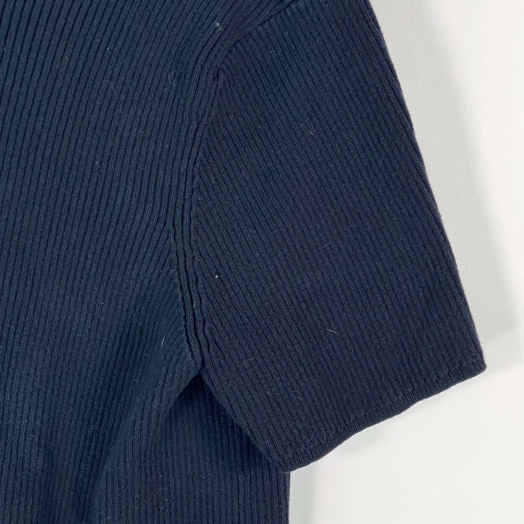 Eddie Bauer Eddie Bauer Womens Pullover Sweater XL Blue Short Sleeve Knit Casual Classic Size XL / US 12-14 / IT 48-50 - 3 Thumbnail