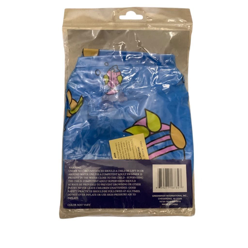 Other Vtg Sealed Splash-N-Swim Kid's Swim Aids Air Arm Floaties Size ONE SIZE - 2 Thumbnail