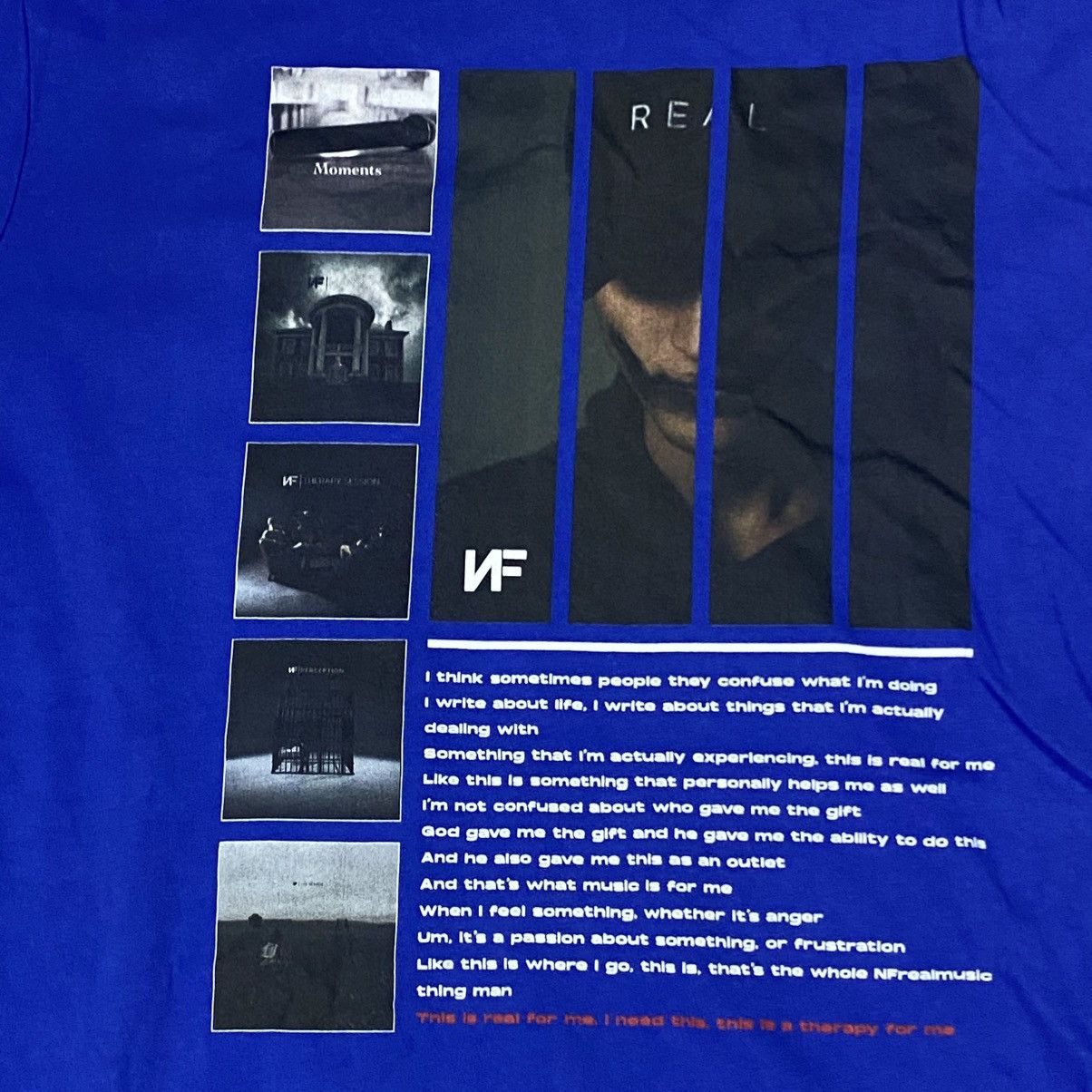 Rap Tees Rap tee NF band Size US XXL / EU 58 / 5 - 2 Thumbnail