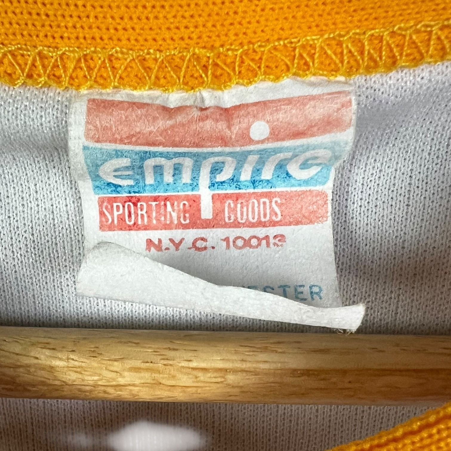 Empyre Vintage 70s/80s Empire Sporting Goods Beach V-Neck Jersey Size US M / EU 48-50 / 2 - 3 Thumbnail