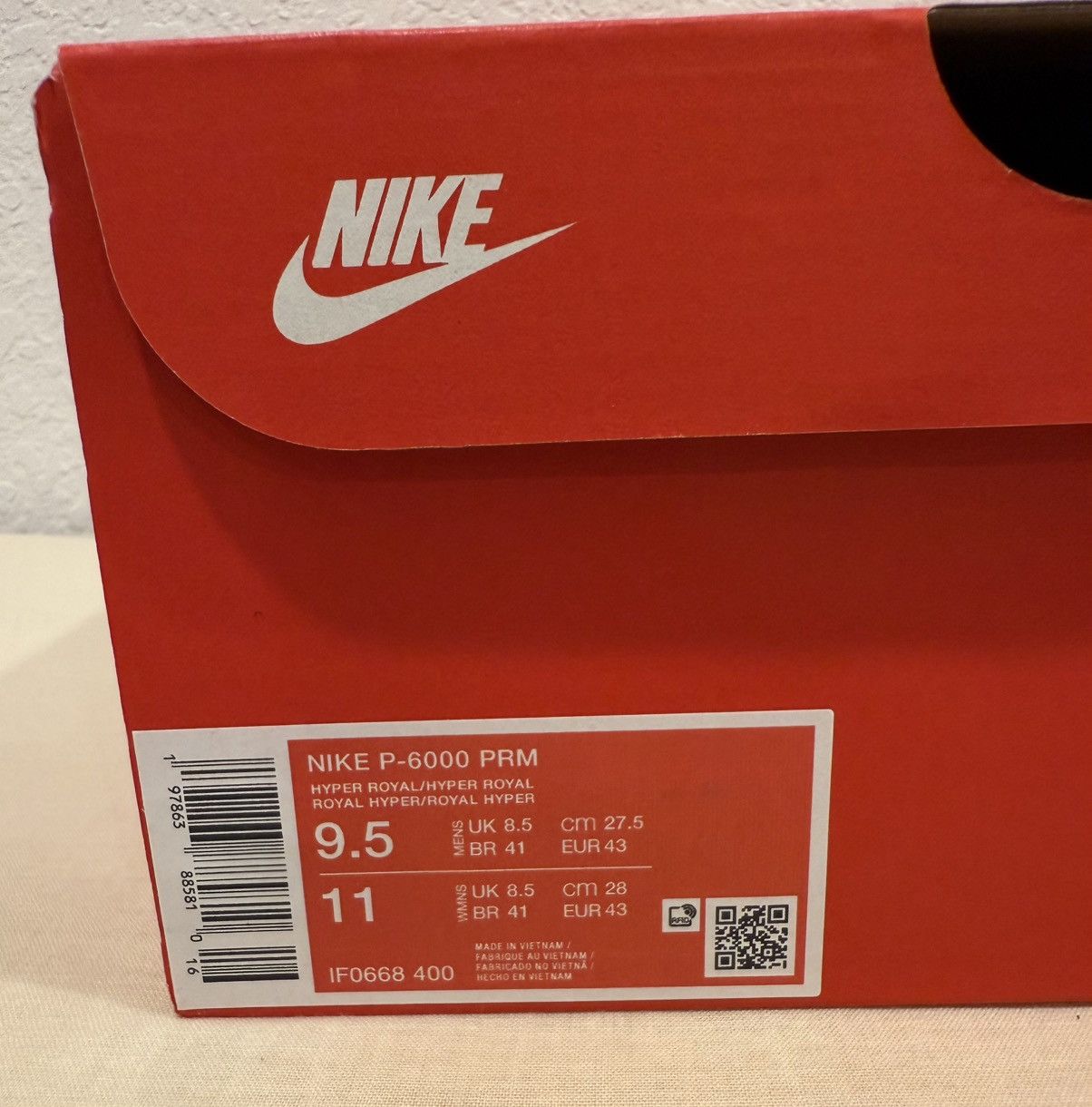 Nike Nike P-6000 PREMIUM “Hyper Royal” Size US 9.5 / EU 42-43 - 8 Thumbnail