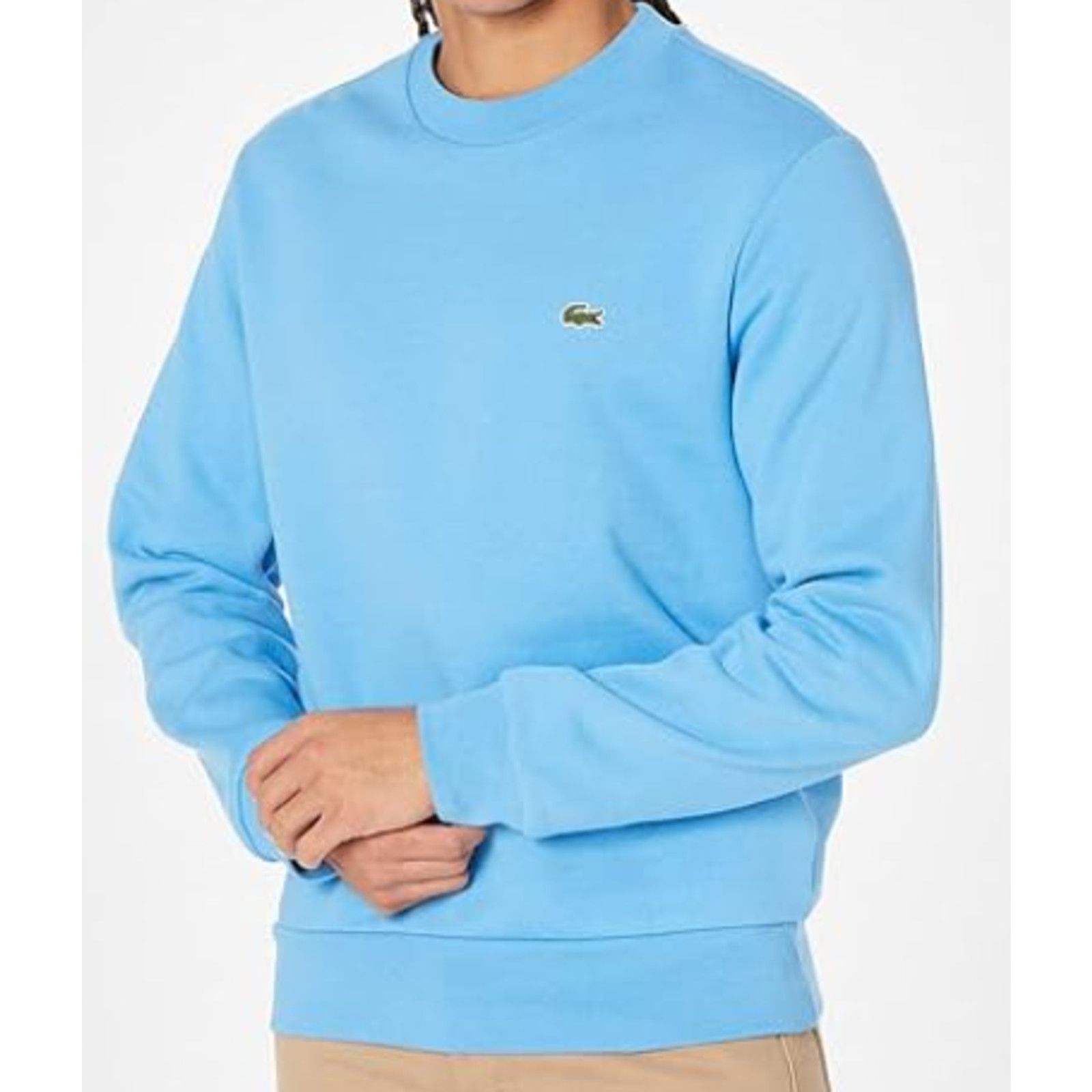 Lacoste Lacoste Men's Organic Brushed Cotton Sweatshirt 2XL Size US XXL / EU 58 / 5 - 1 Thumbnail