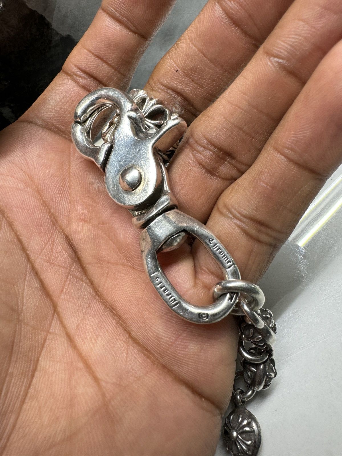 Chrome Hearts Chrome Hearts CrossBall Wallet Chain Size ONE SIZE - 5 Thumbnail