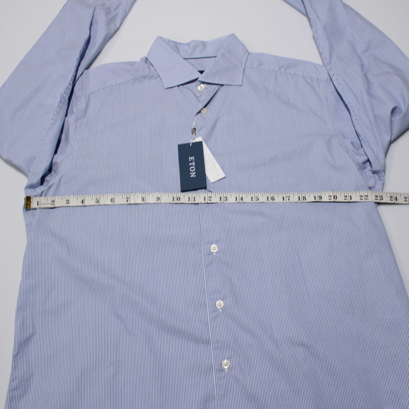 Eton Eton New with tags Shirt Size XL US In Blue Size US XL / EU 56 / 4 - 4 Thumbnail