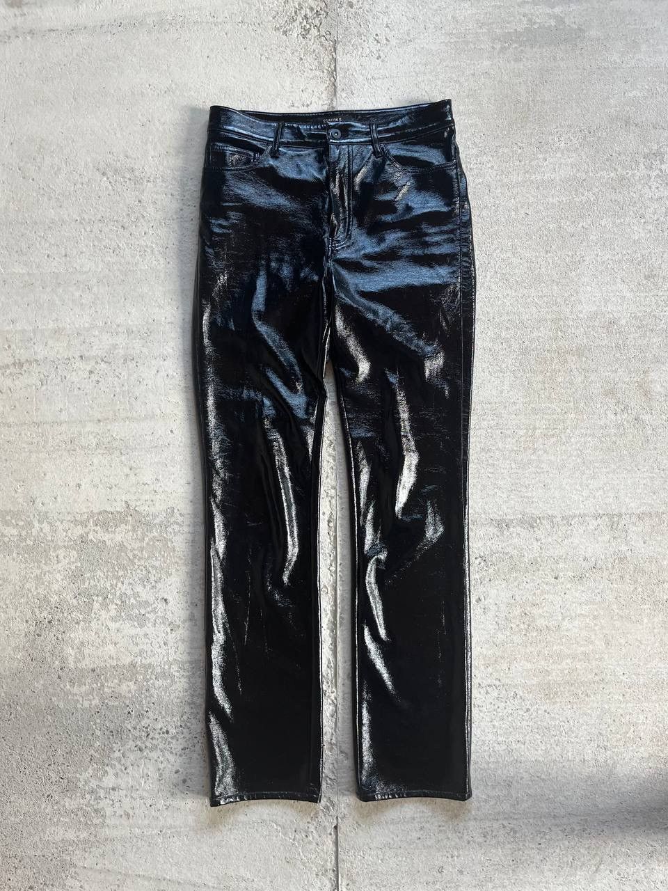 Kanye West Yeezy Season Yeezy Season 5 Polyurethane Patent Skinny Jeans Grailed