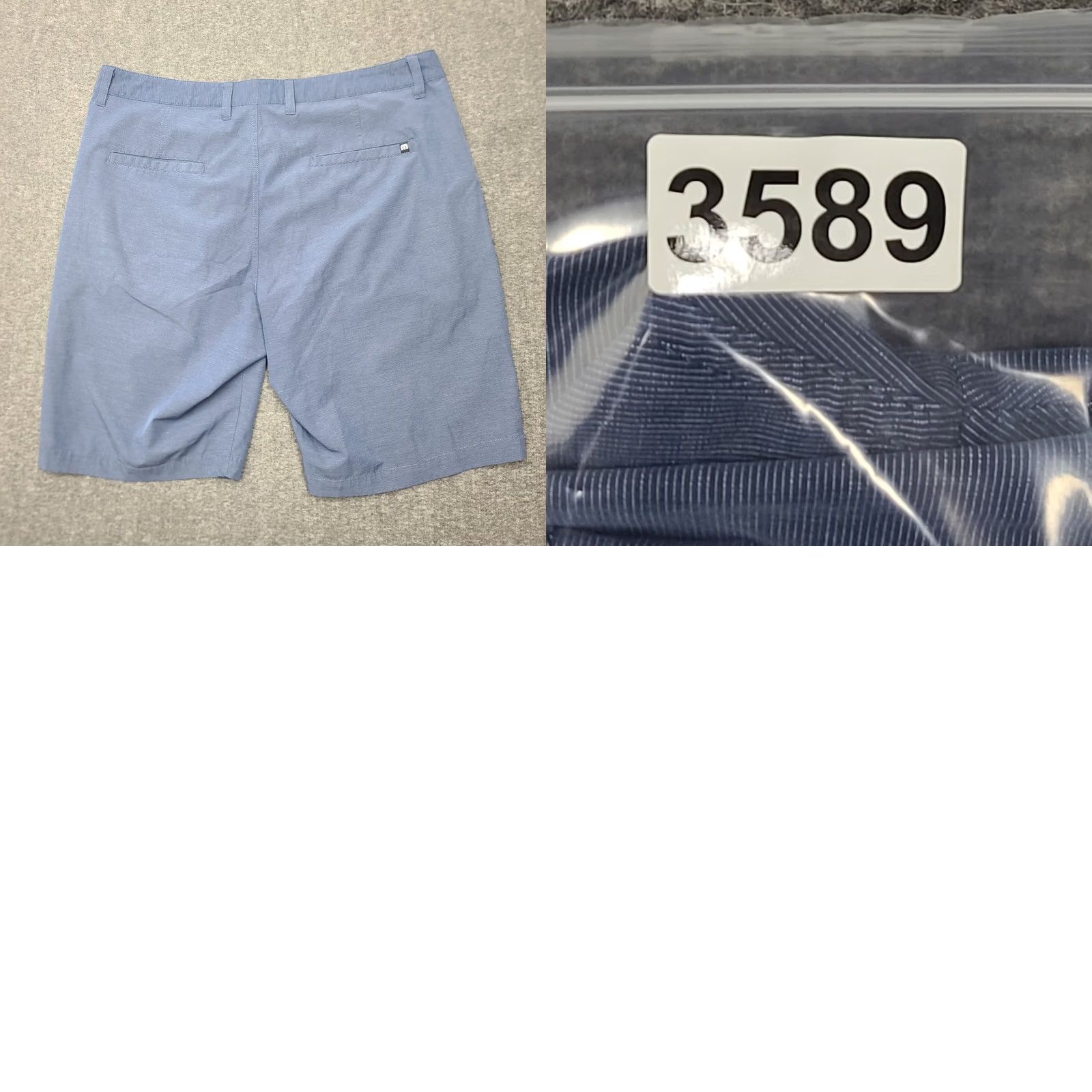 TravisMathew TravisMathew Beck Men’s 36 Blue Golf Shorts Performance Stretch Lightweight 10in Chino Casual Summer (Mens) Size US 36 / EU 52 - 9 Thumbnail
