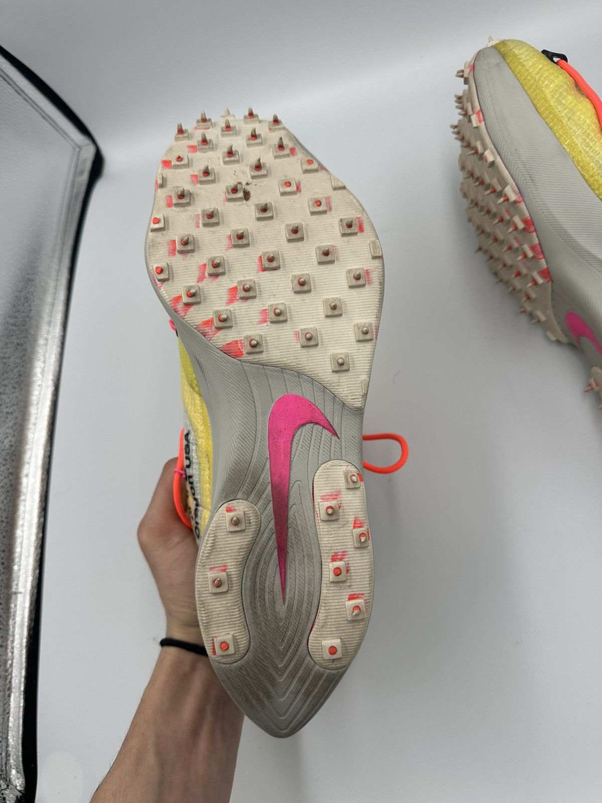 Nike × Off-White Nike X OFF WHITE TRACK SNEAKERS Size US 13 / EU 46 - 14 Thumbnail