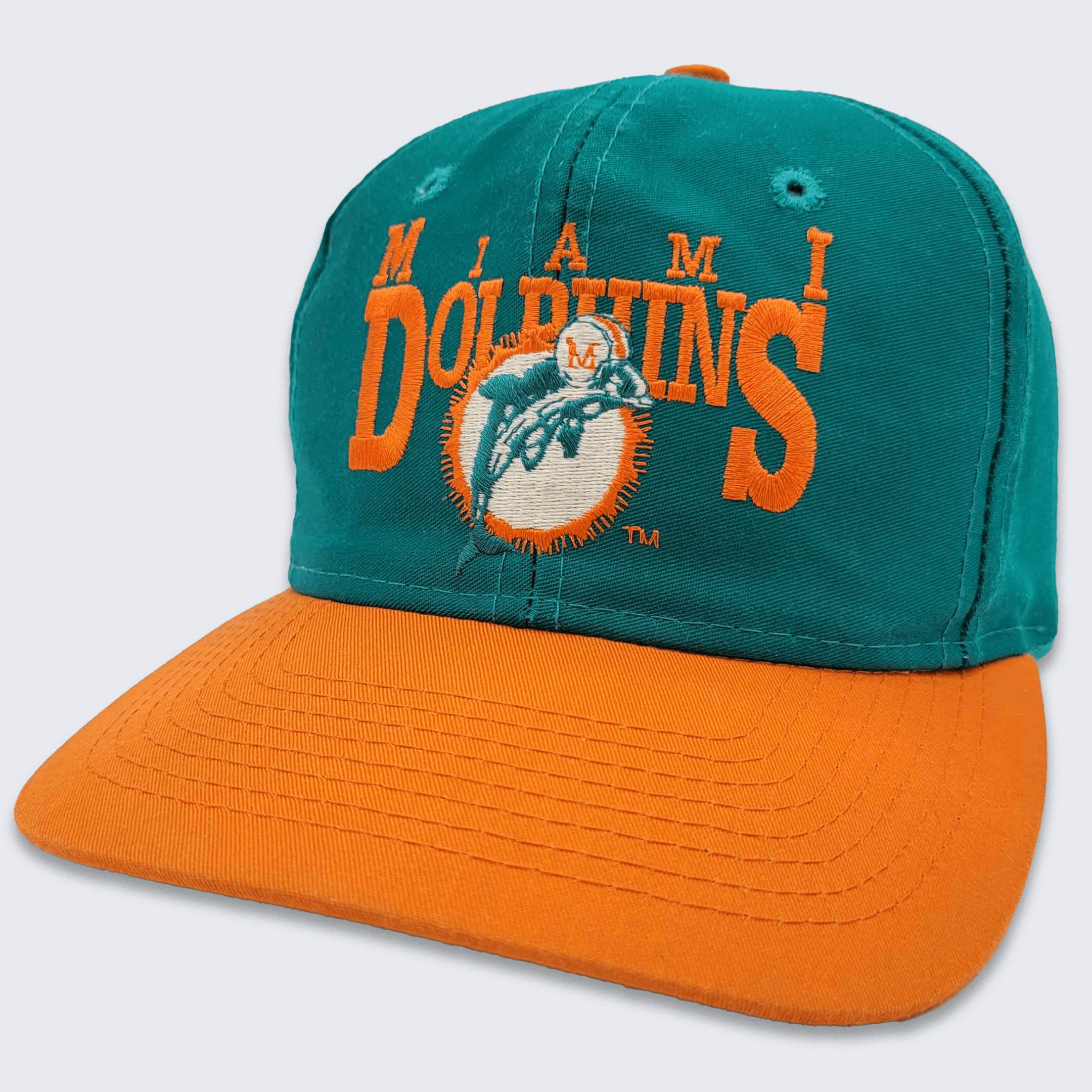 Vintage Miami Dolphins Snapback by Designer Award Cap Rare 90s 