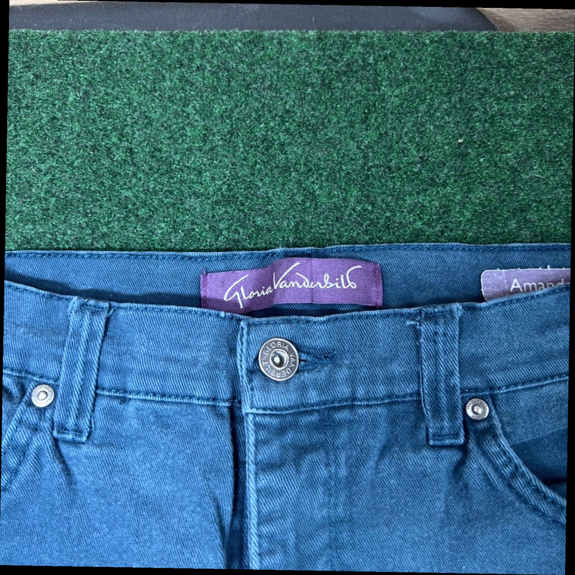Gloria Vanderbilt Gloria Vanderbilt Womens Jeans 6 Petite Blue Amanda Average Mid Rise Pockets Size 28" / US 6 / IT 42 - 3 Thumbnail