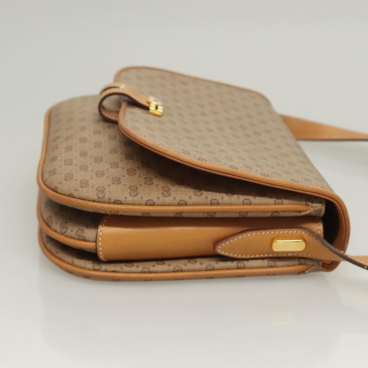 Gucci GUCCI Micro GG Supreme Shoulder Bag Pvc Beige Gold Size ONE SIZE - 4 Thumbnail