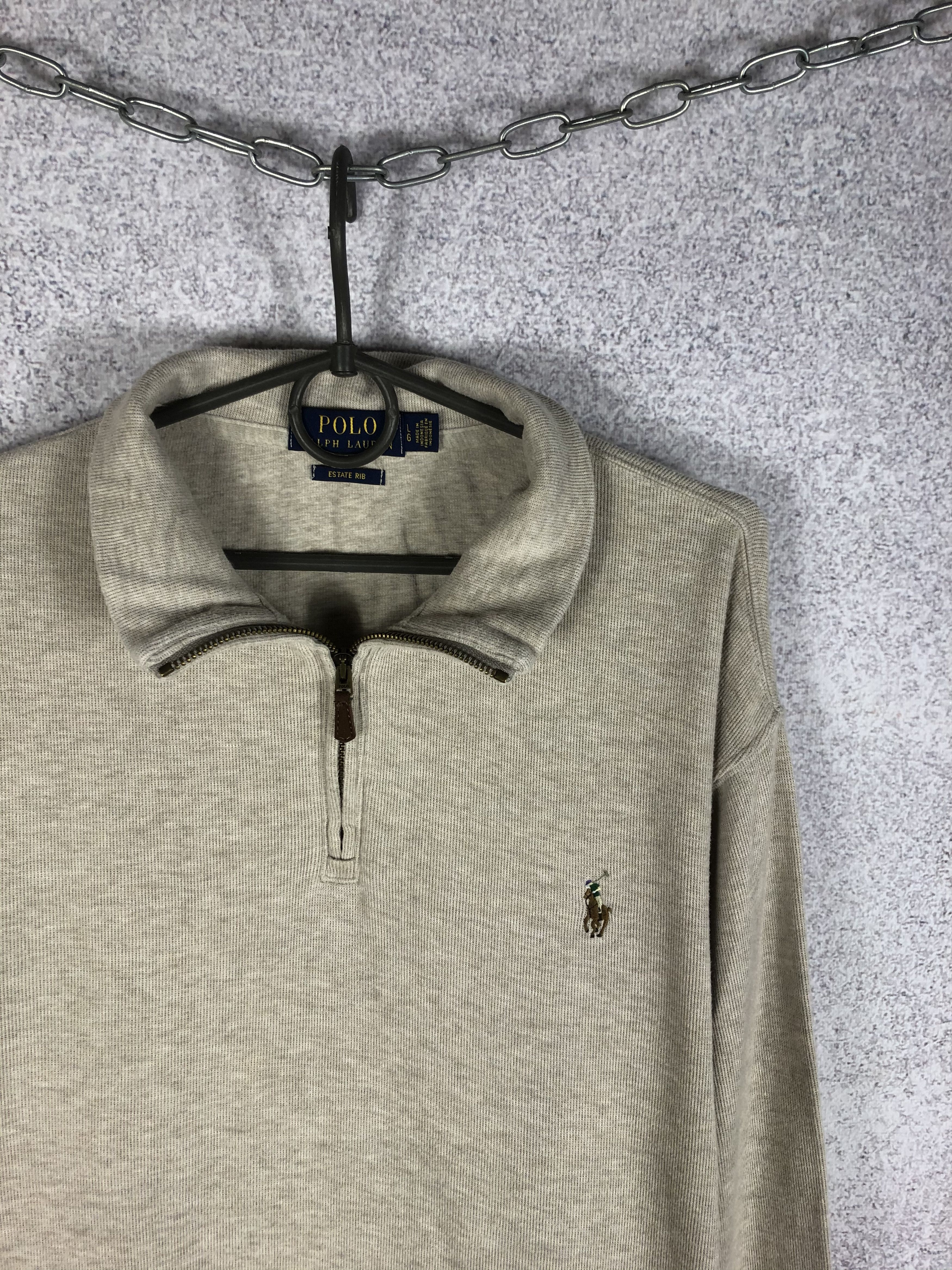 Polo Ralph Lauren Vintage Polo Ralph Lauren Oversized 1/4 Zip Sweater Size US L / EU 52-54 / 3 - 4 Thumbnail