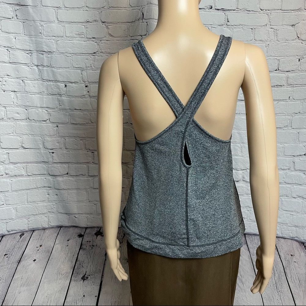 Sweaty Betty Sweaty Betty Grey Cross Racerback Top Size S Size S / US 4 / IT 40 - 7 Thumbnail