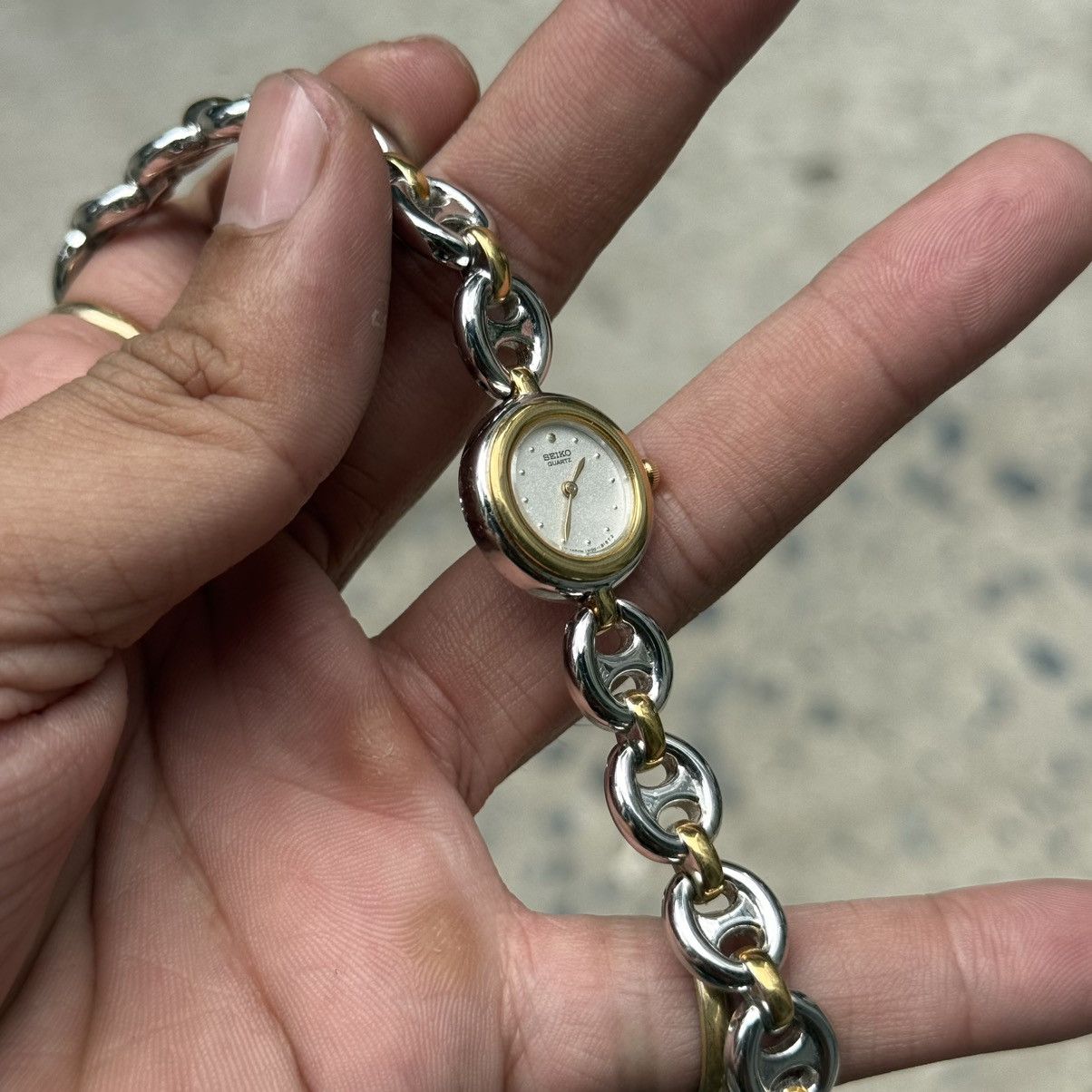 Seiko SEIKO Bracelet Two Tone 1N00-0070 Size ONE SIZE - 5 Thumbnail