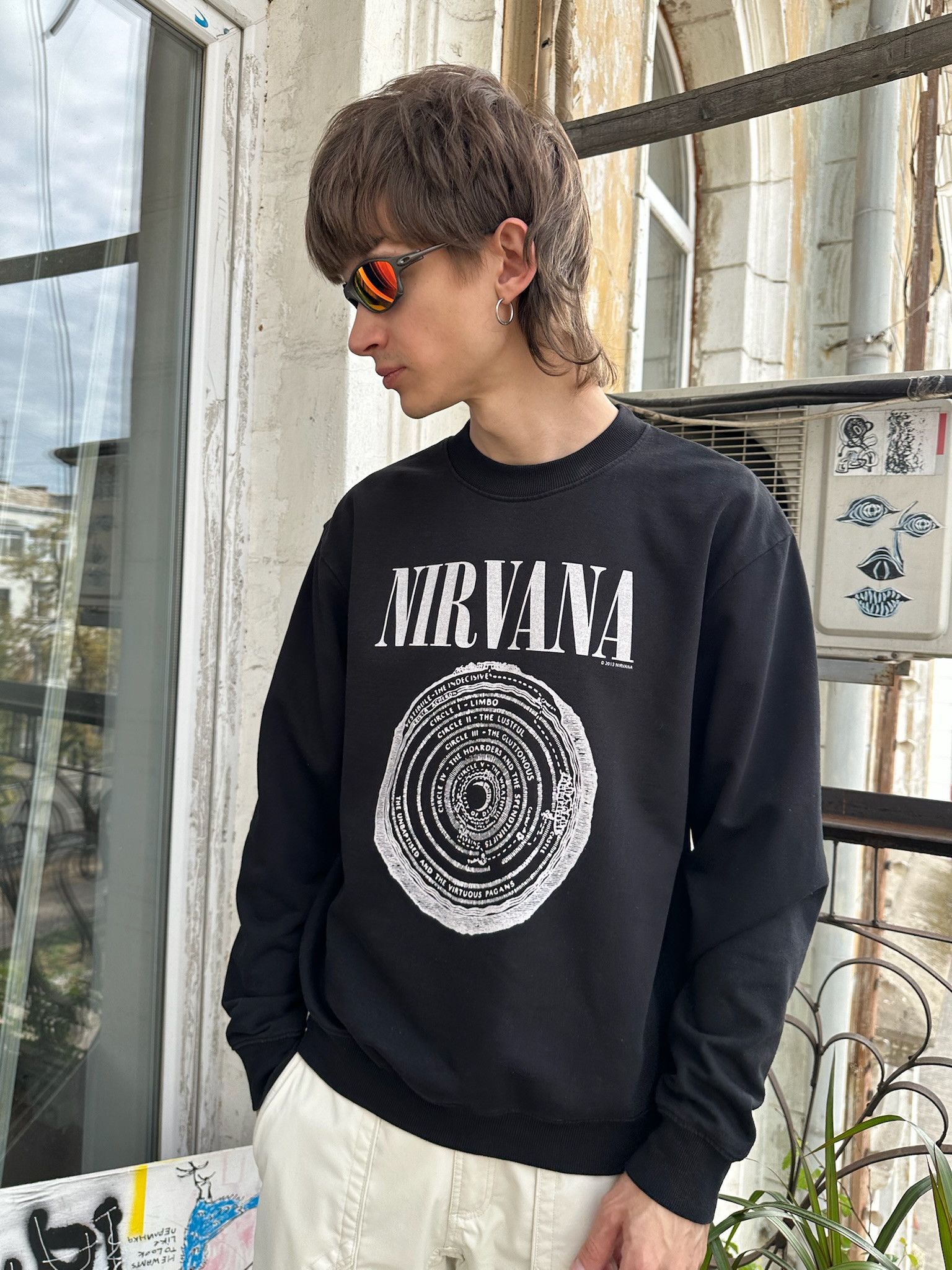 Band Tees NIRVANA sweatshirt vestibule Size US L / EU 52-54 / 3 - 1 Thumbnail