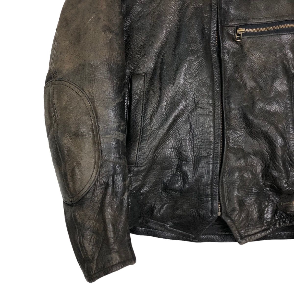 Japanese Brand Vintage Soft Leather Biker Jacket Harold’s Gear IsseyMiyake Size US M / EU 48-50 / 2 - 4 Thumbnail