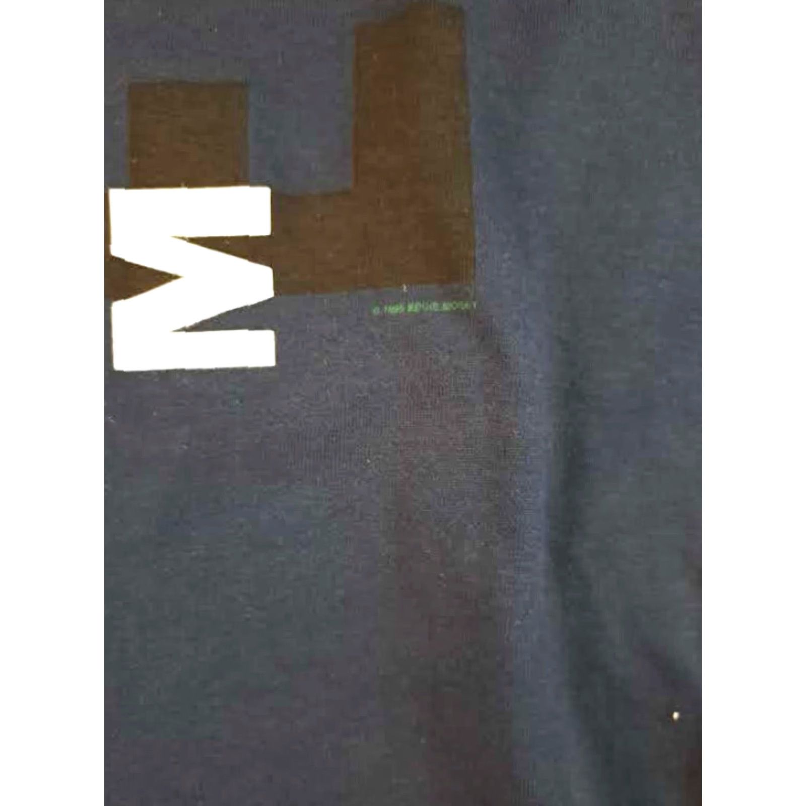 Tultex VINTAGE Eddie Money Rock&Roll 1995 Love Money Tour T-Shirt L Navy USA Mens Short Sleeve Tultex Single Stitch Size US L / EU 52-54 / 3 - 5 Thumbnail