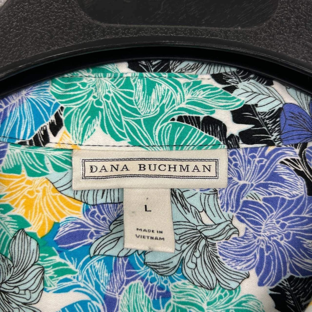 Other Dana Buchman Shirt Women Floral Button Up 3/4 Sleeve L Size L / US 10 / IT 46 - 3 Thumbnail