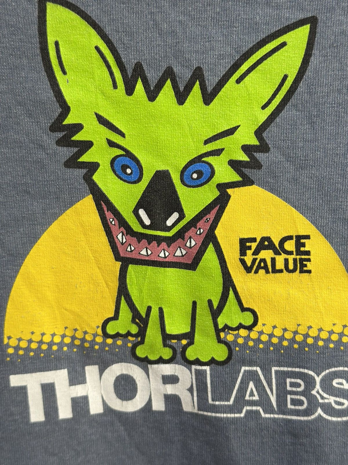 Girl Skateboards Vintage ThorLabs Face Value Faded Tee Size US XL / EU 56 / 4 - 6 Thumbnail
