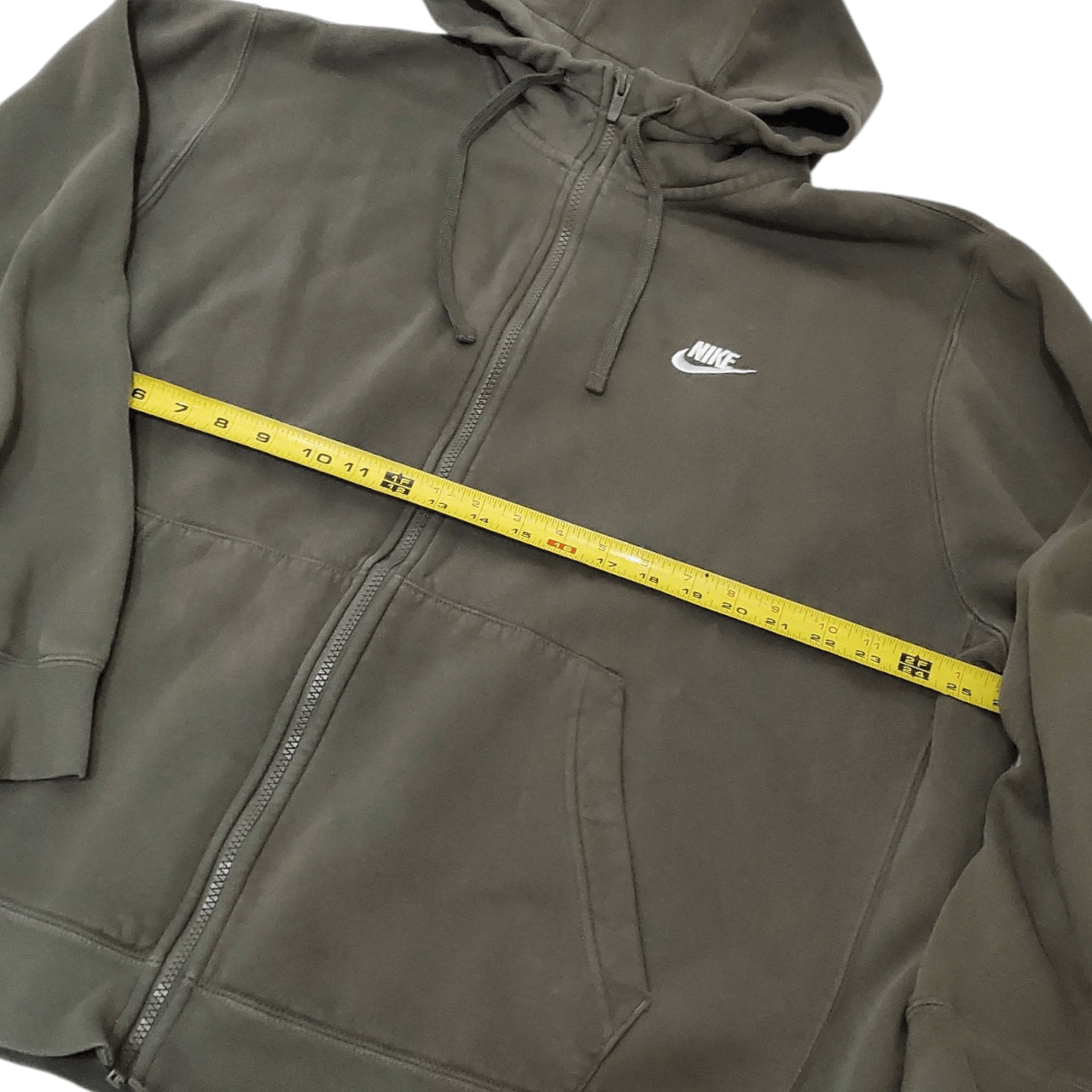 Nike Nike Fleece Jacket Olive Green Size US XXL / EU 58 / 5 - 5 Thumbnail
