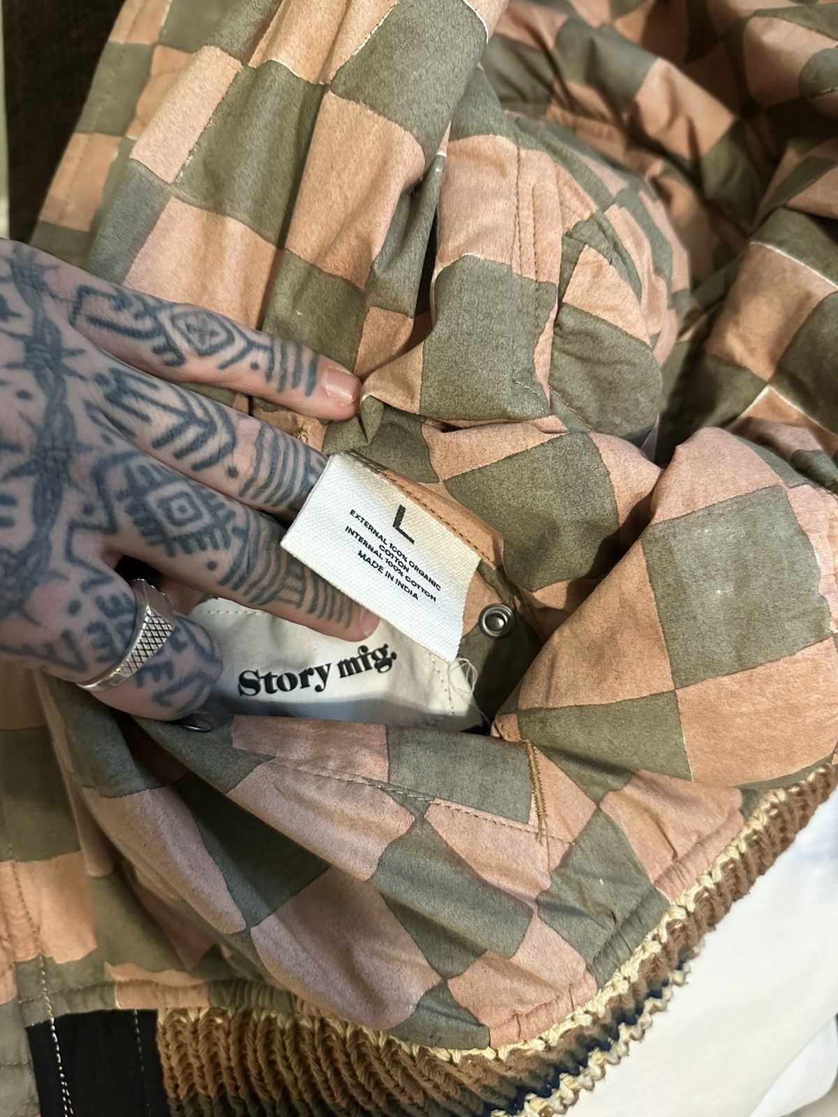 Story Mfg. Story MFG Seed bomber jacket L Worn Once Size US L / EU 52-54 / 3 - 6 Thumbnail