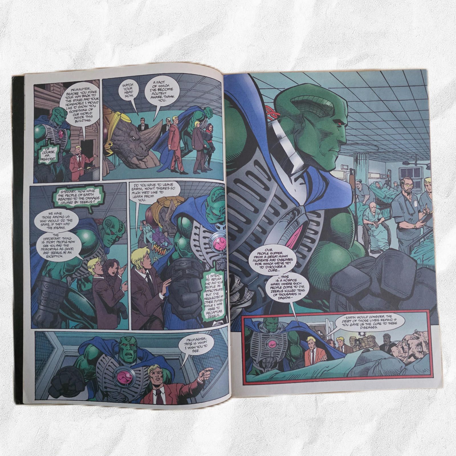 Other Leonard Nimoy’s Primortals Vol 2 #2 1996 Sci‑Fi Comic (C) Size ONE SIZE - 6 Thumbnail