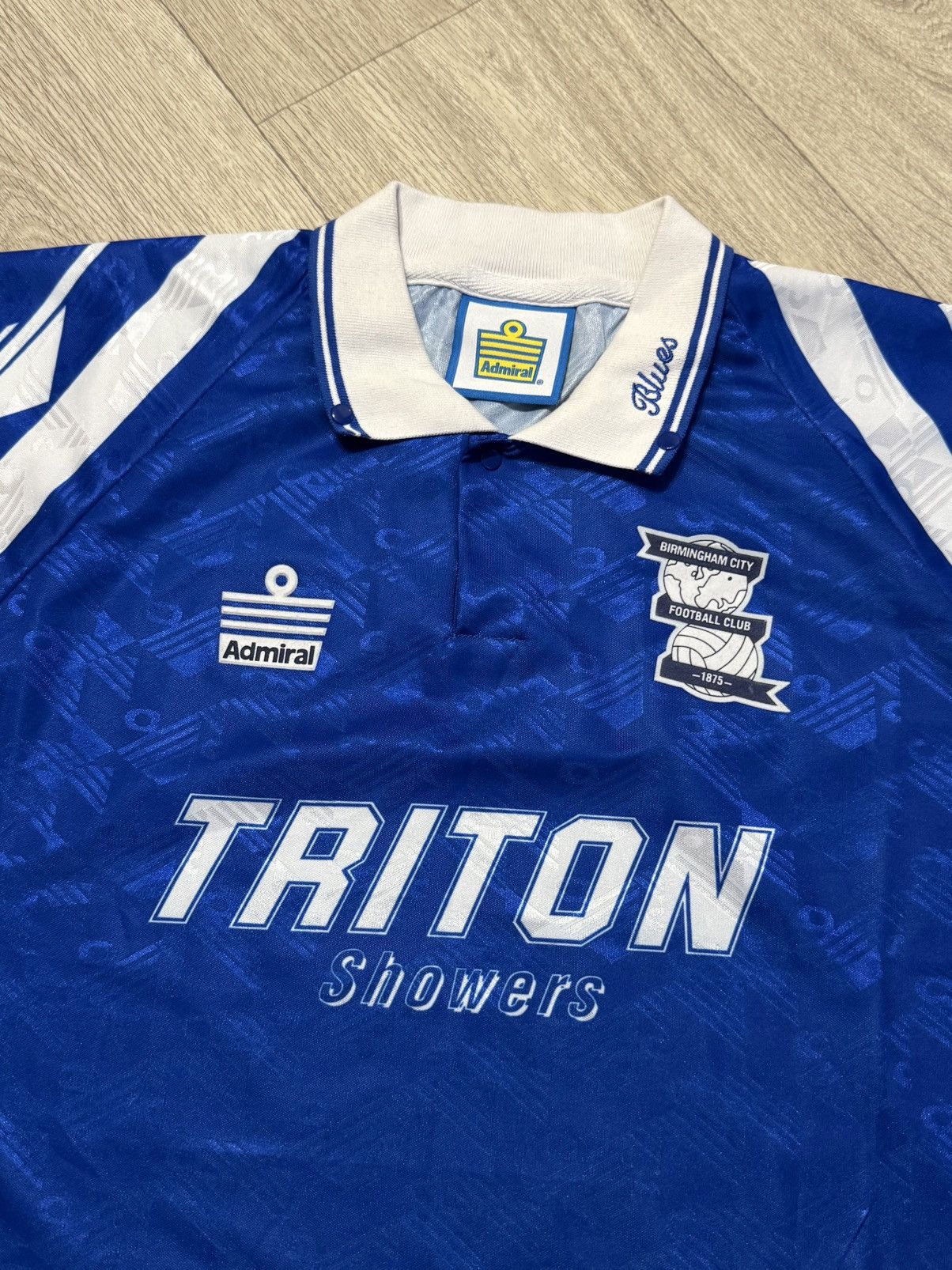 Vintage 🔷Retro Admiral Birmigham City 1993/94 Soccer jersey🔷 Size US M / EU 48-50 / 2 - 4 Thumbnail