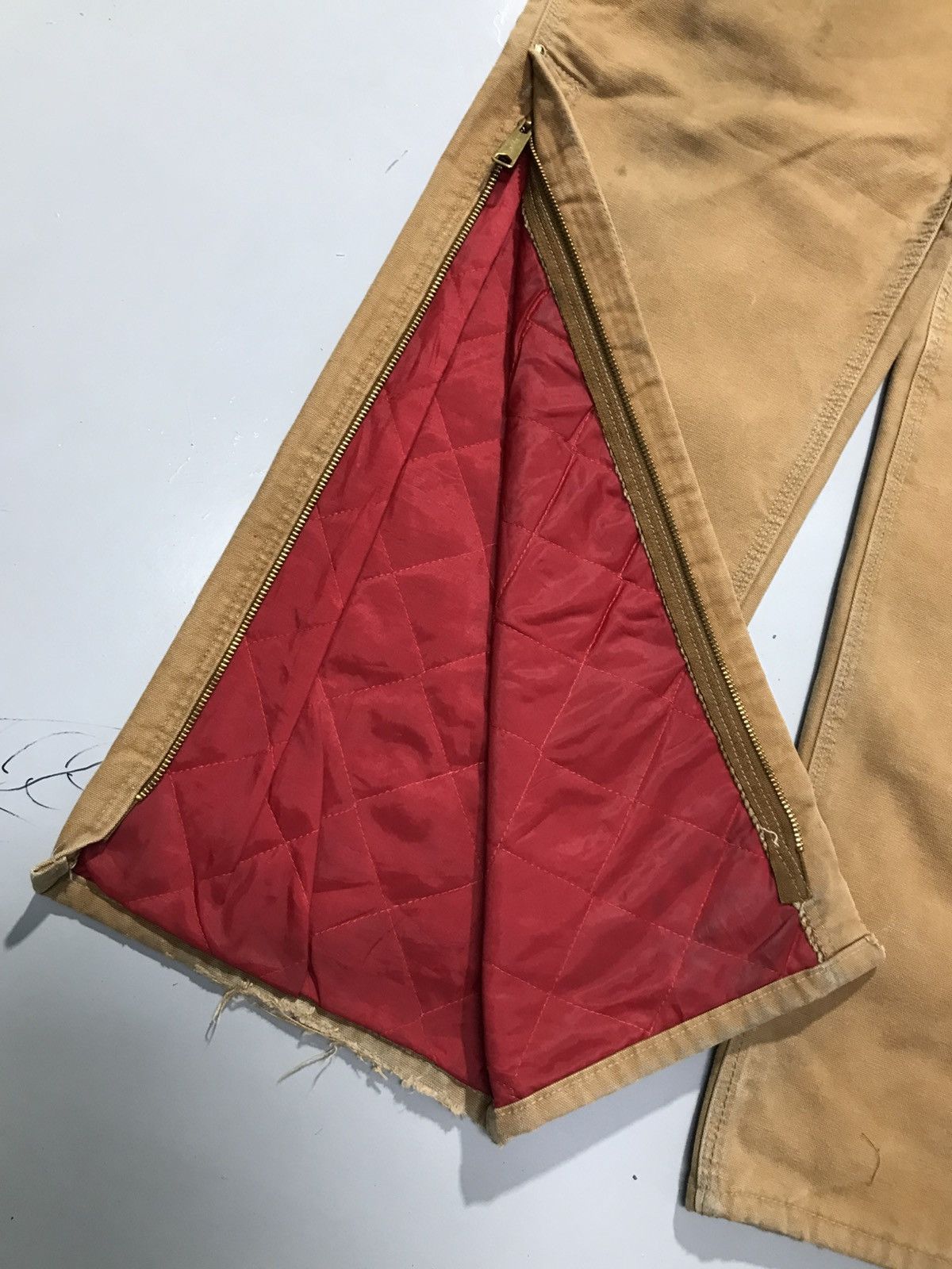 Carhartt Vintage carhartt B10 BRN quintet line workwear Size US 34 / EU 50 - 4 Thumbnail